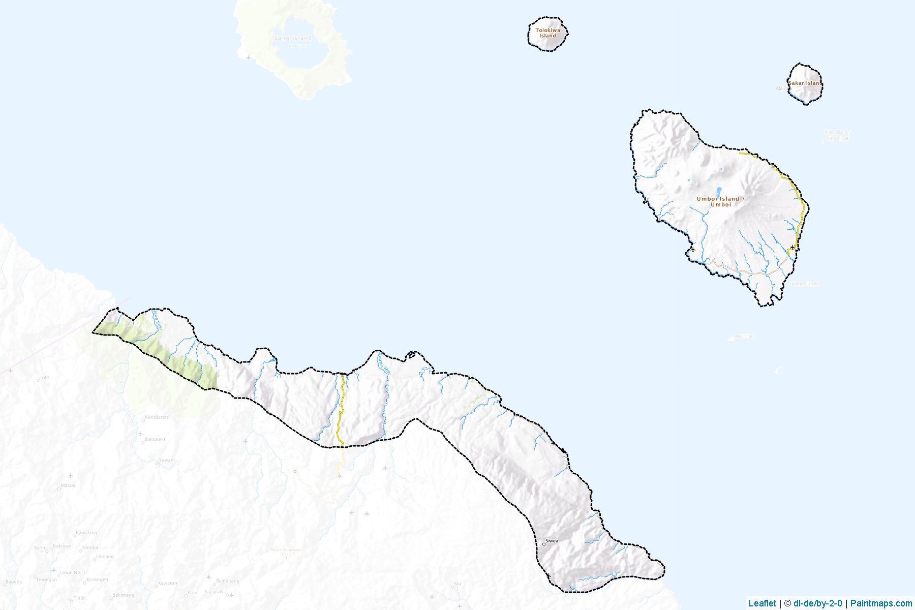 Tewae-Siassi (Morobe) Map Cropping Samples-1