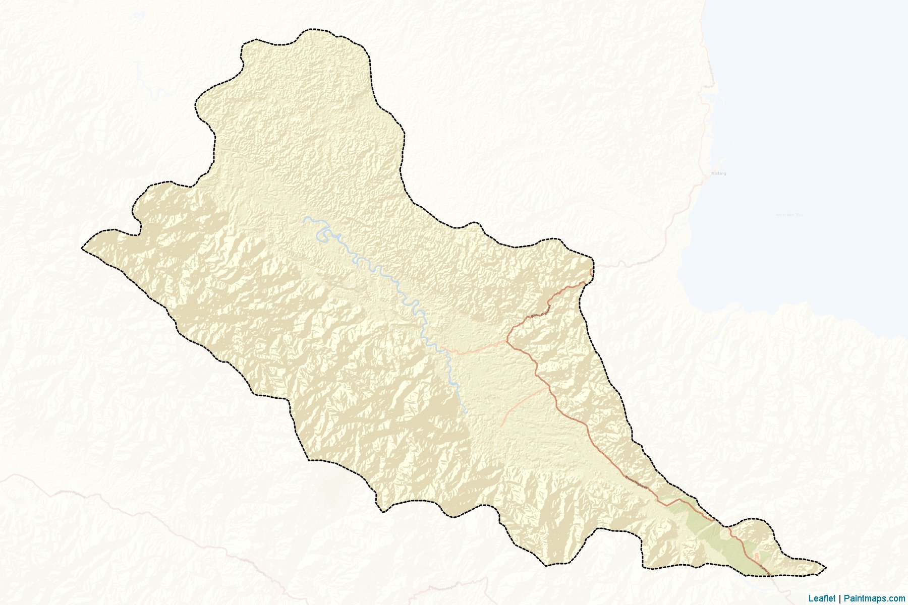 Usino-Bundi (Madang) Map Cropping Samples-2