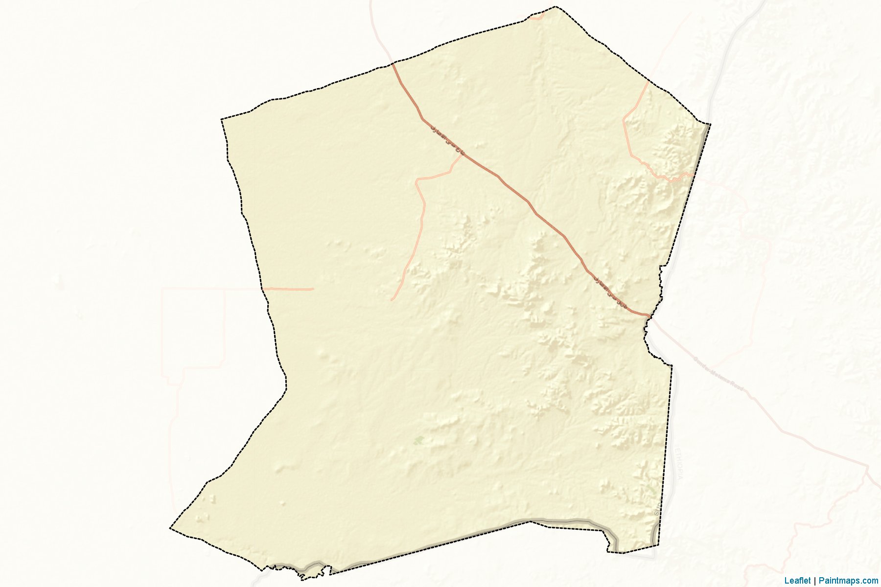 Muestras de recorte de mapas Basonda (Gedarif)-2