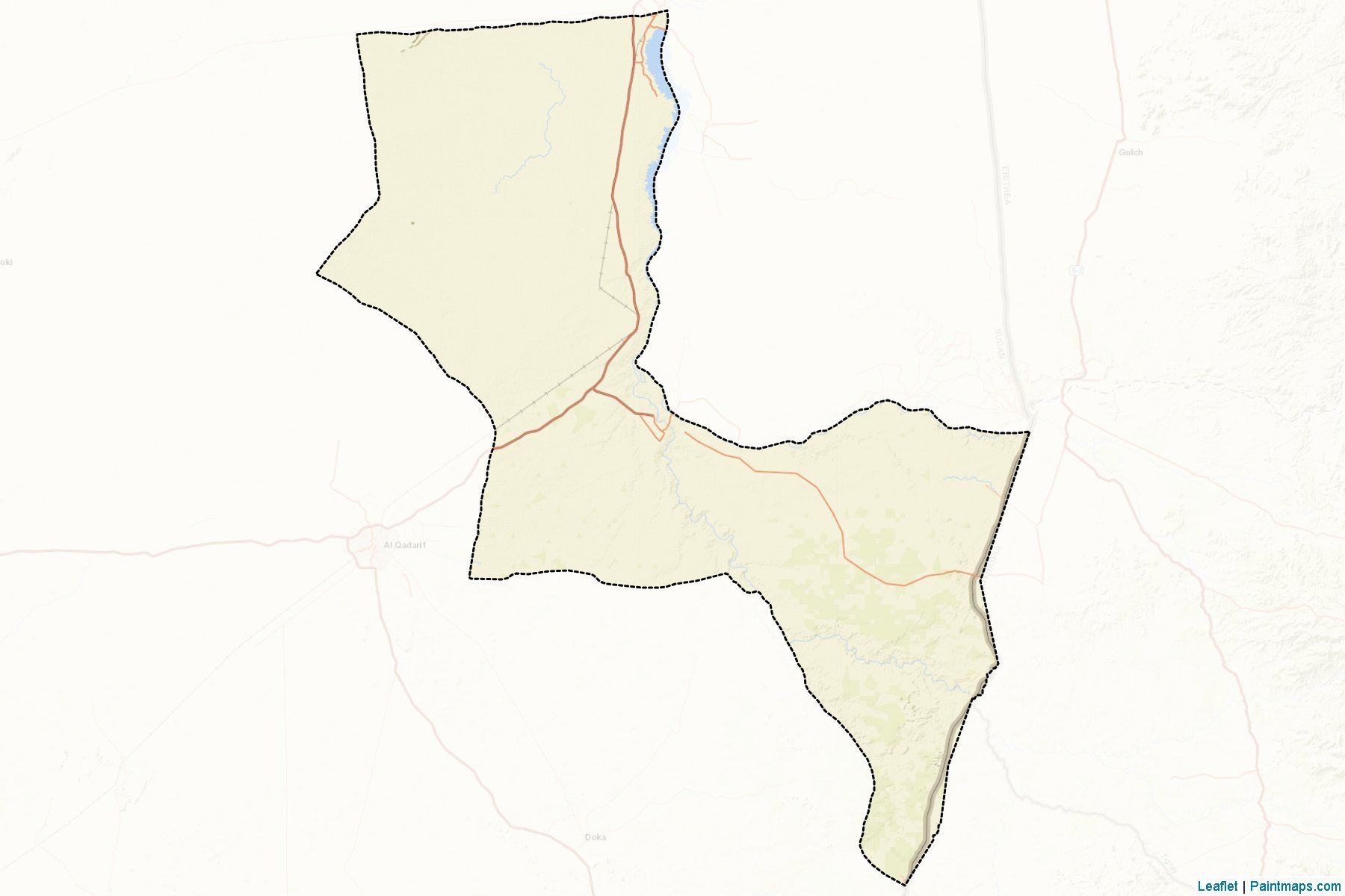 Muestras de recorte de mapas El Fashaga (Gedarif)-2