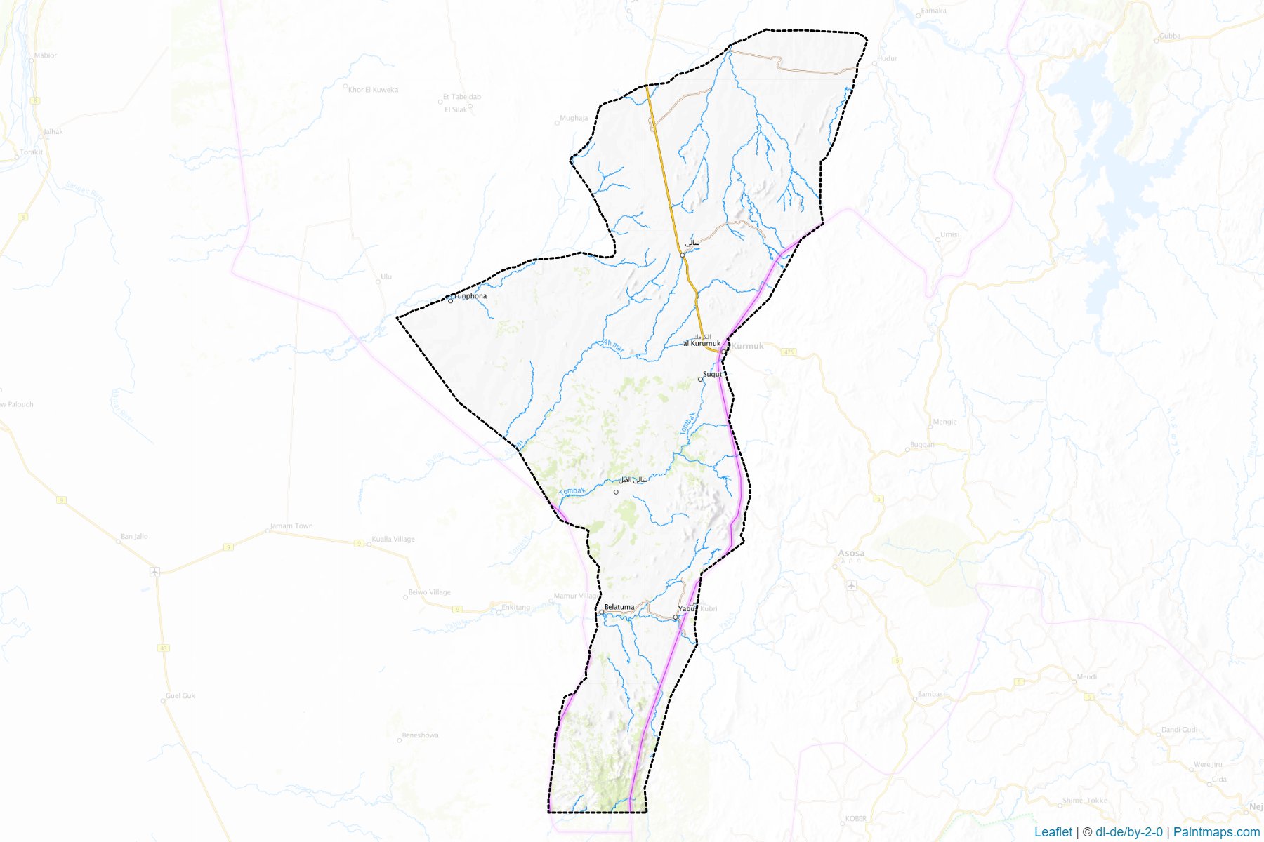 Elkurmuk (An Nil al Azraq) Map Cropping Samples-1