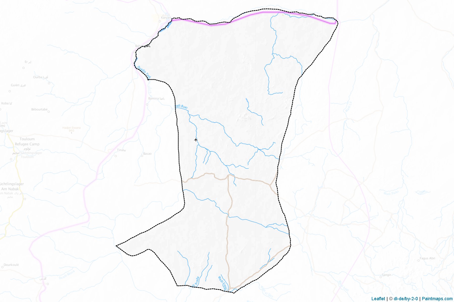 Kornoi (Shamal Darfor) Map Cropping Samples-1