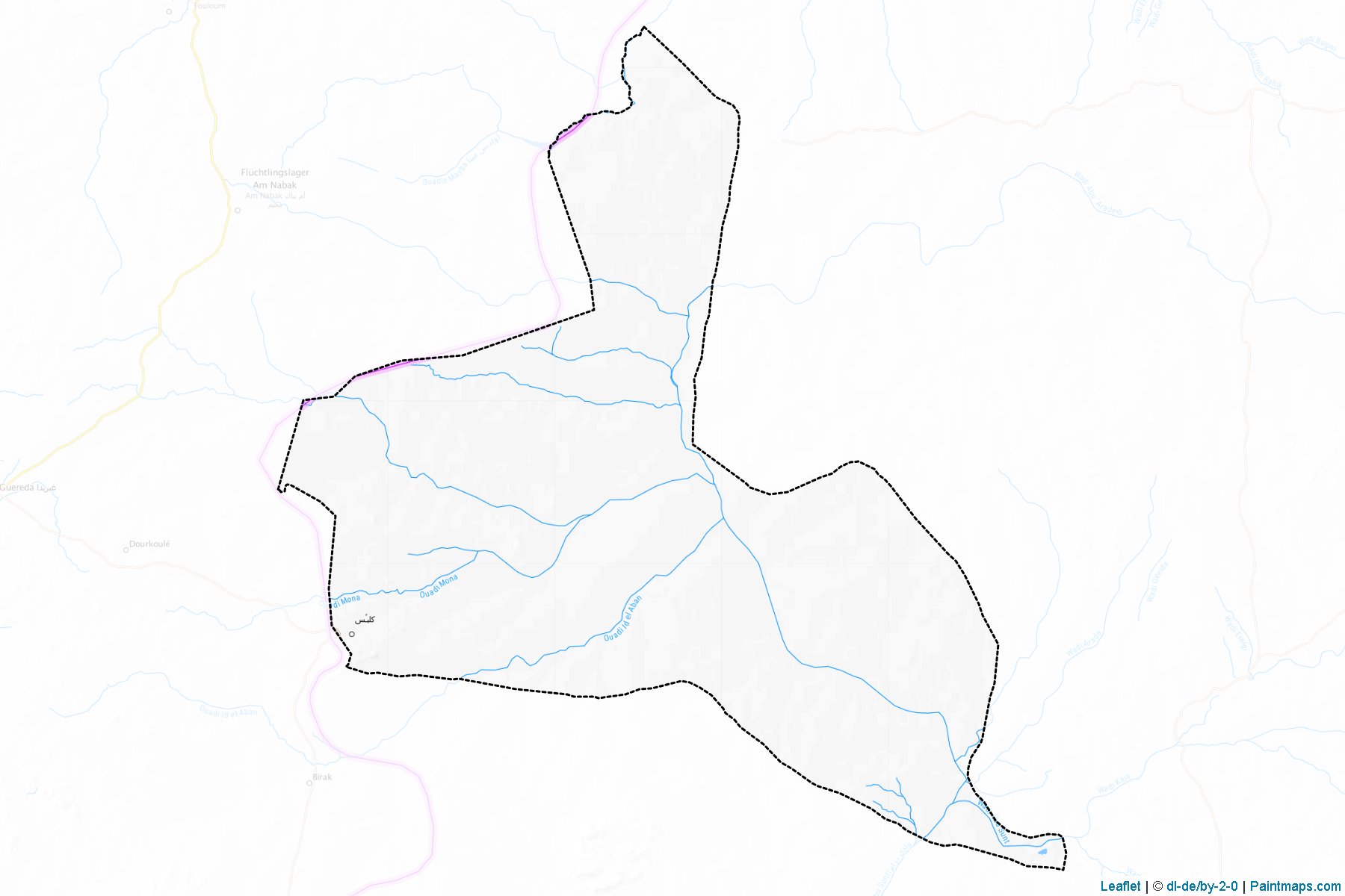 Kulbus (Gharb Darfor) Map Cropping Samples-1