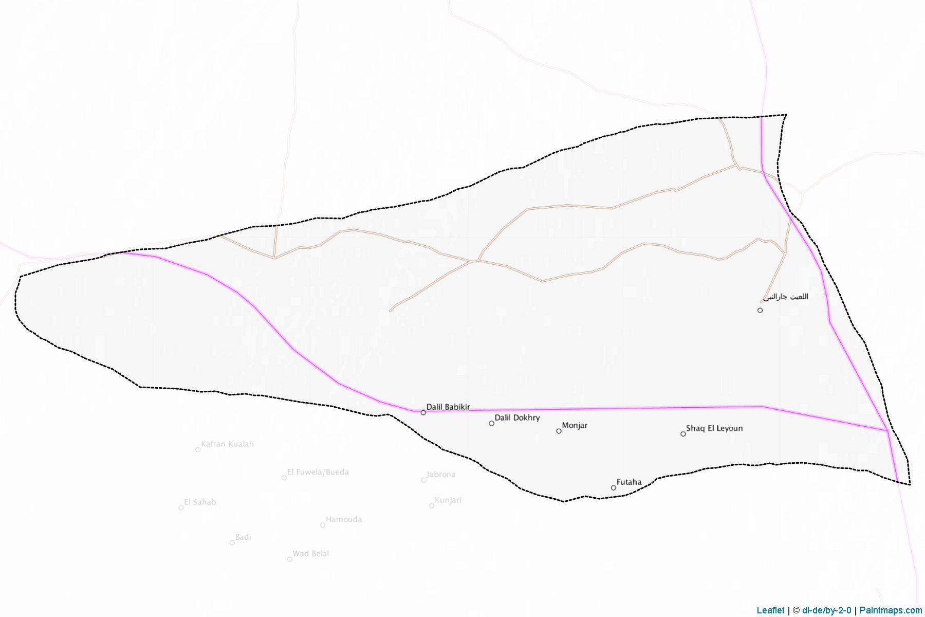 Ailliet (Shamal Darfor) Map Cropping Samples-1