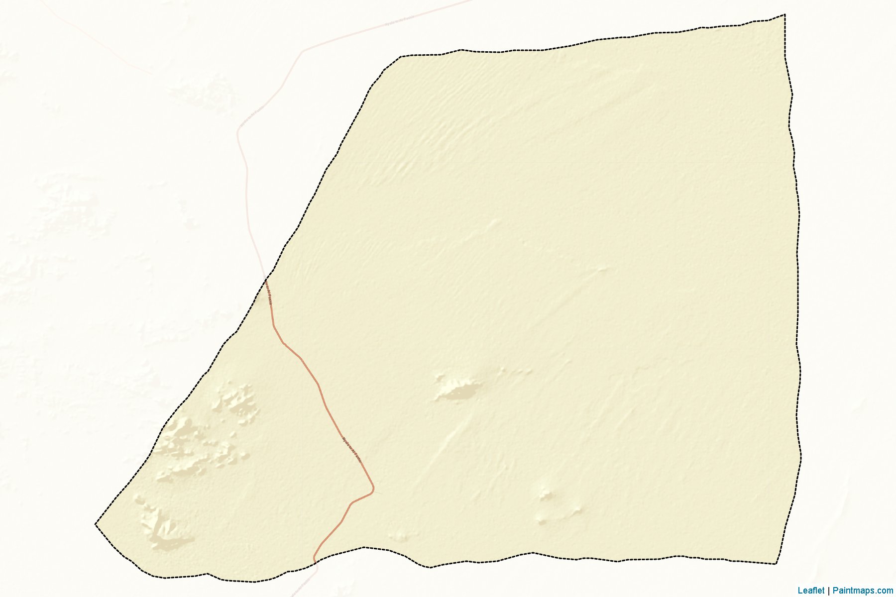 Muestras de recorte de mapas Dar El Salam (North Darfur)-2