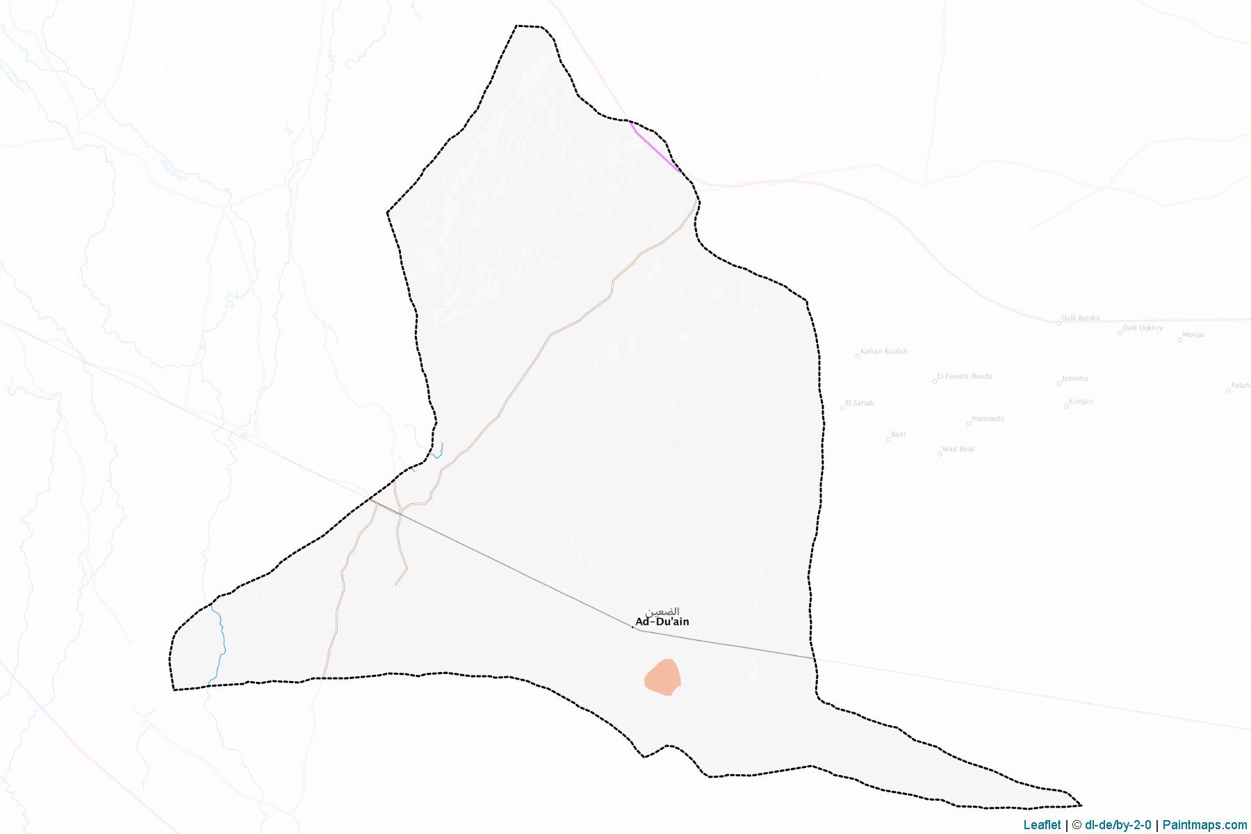 Ed Daein (Janub Darfor) Map Cropping Samples-1