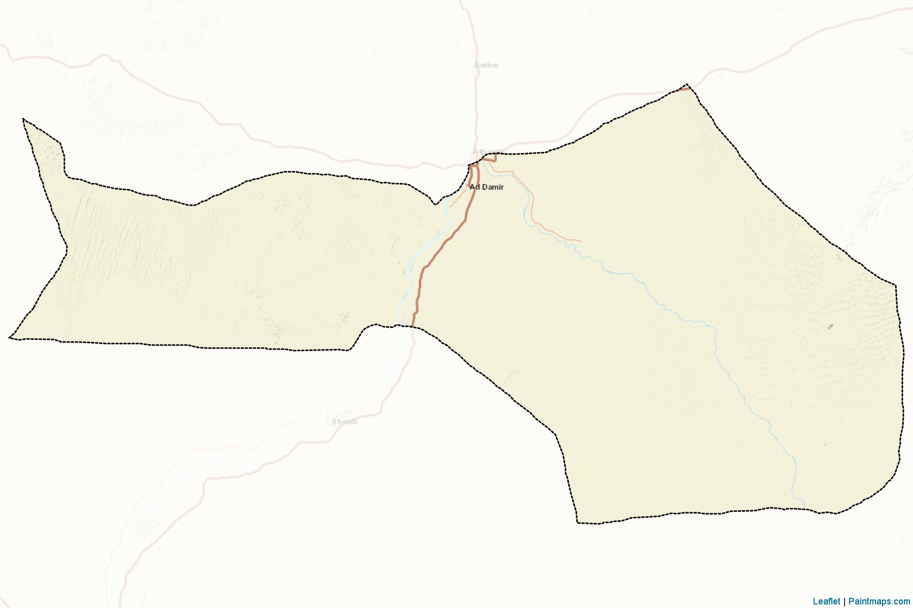 Muestras de recorte de mapas Ed Damer (River Nile)-2