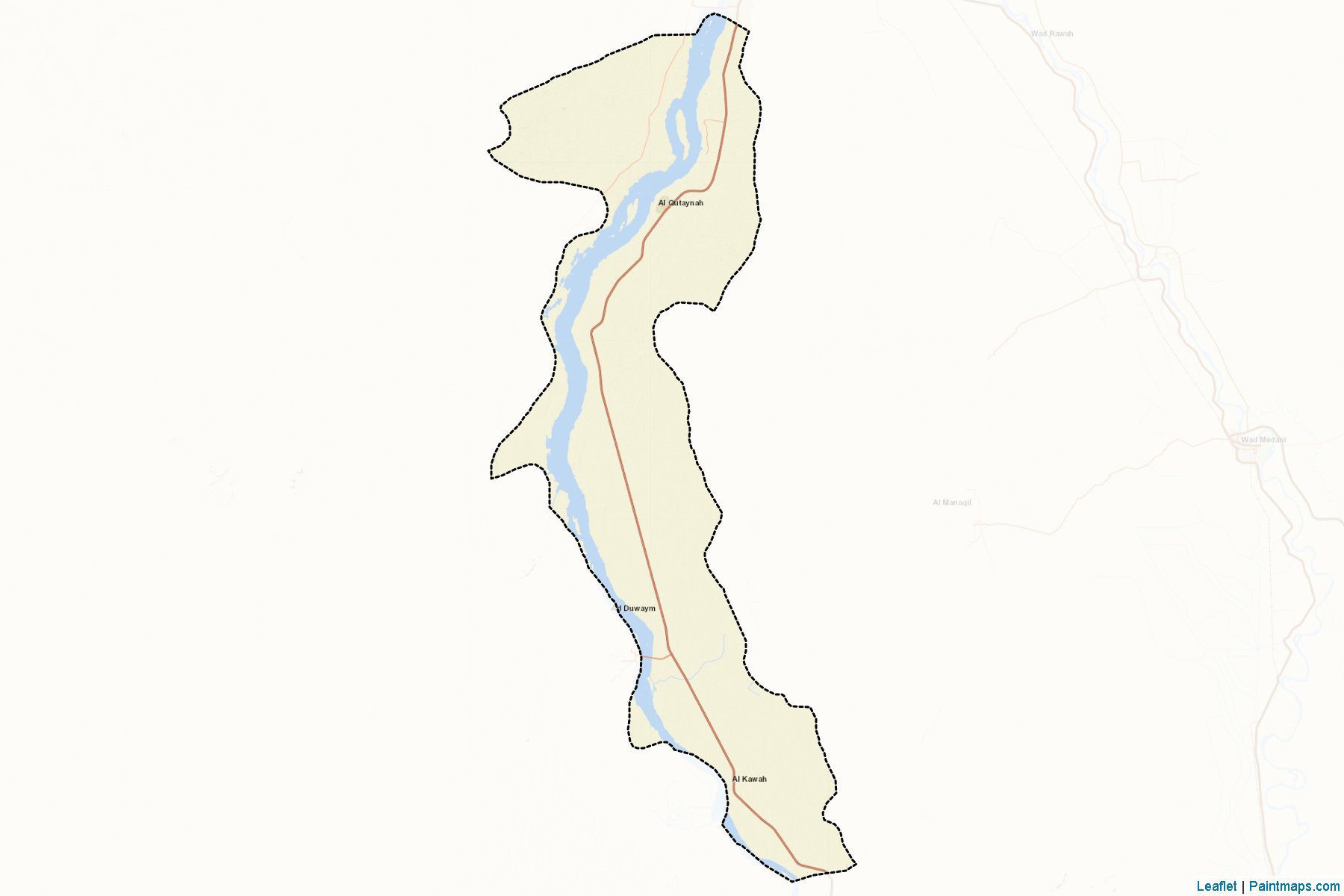 El Geteina (An Nil al Abyad) Map Cropping Samples-2