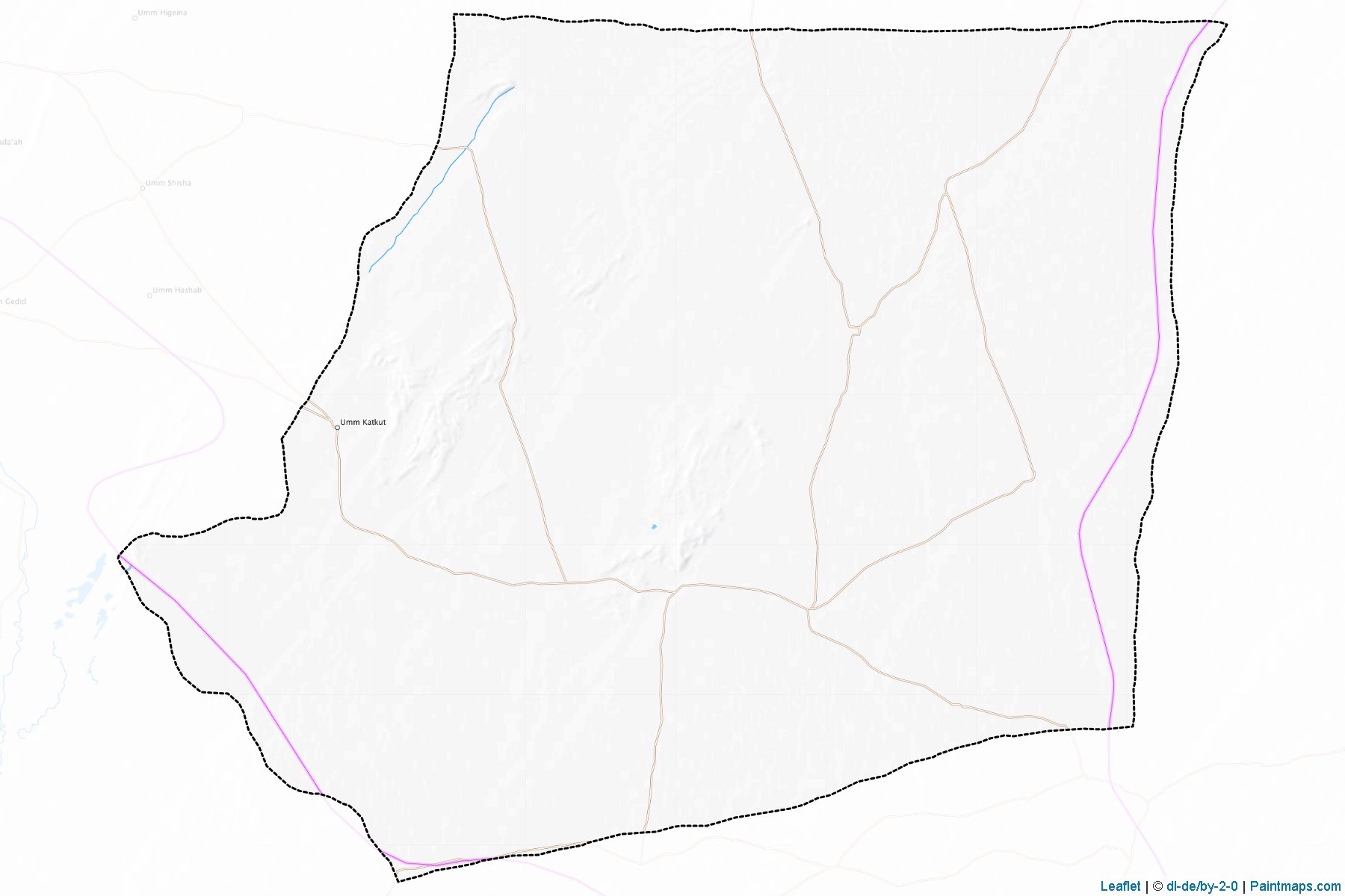 El Taweisha (Kuzey Darfur Eyaleti) Haritası Örnekleri-1