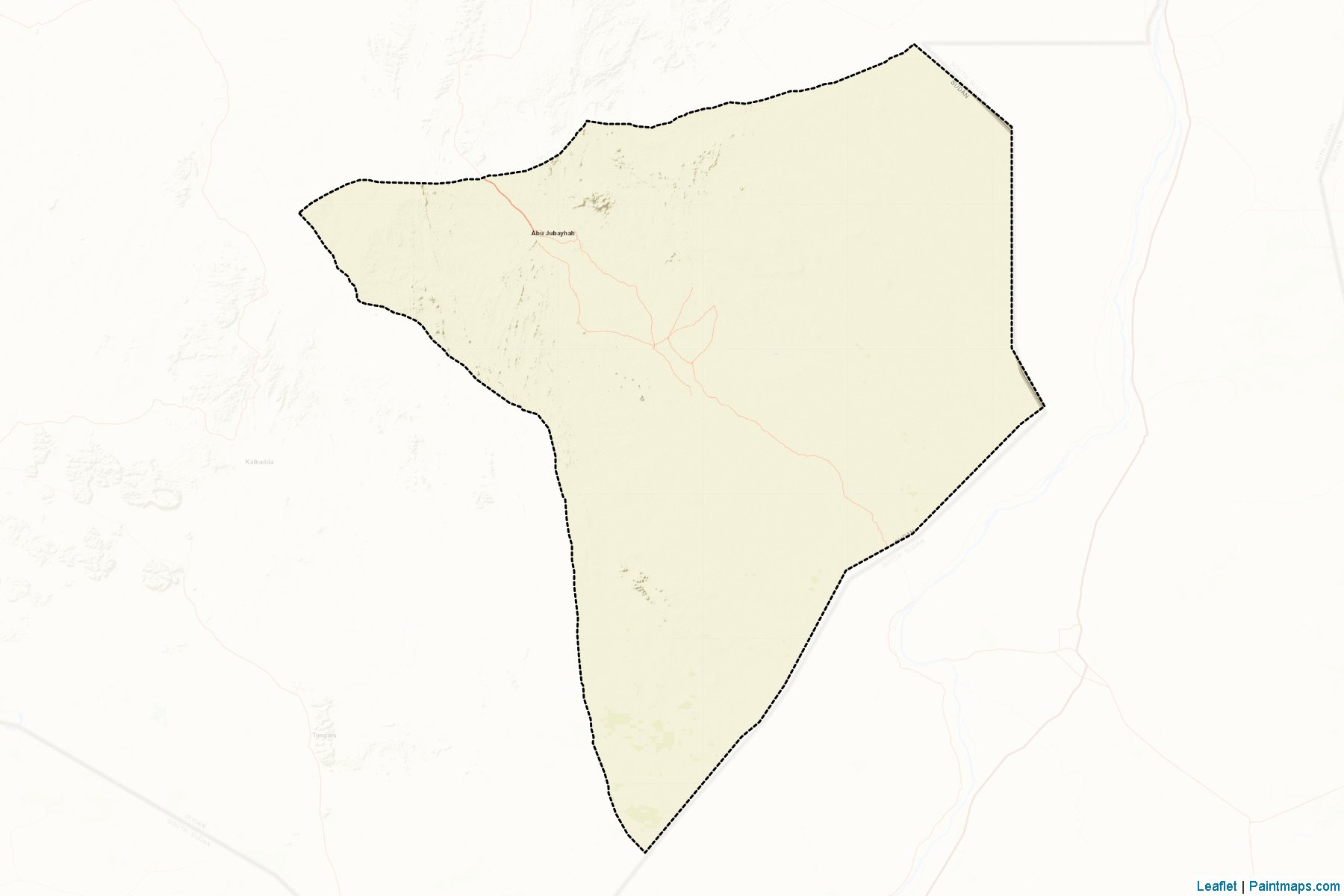 Abu Jibieha (Janub Kurdufan) Map Cropping Samples-2