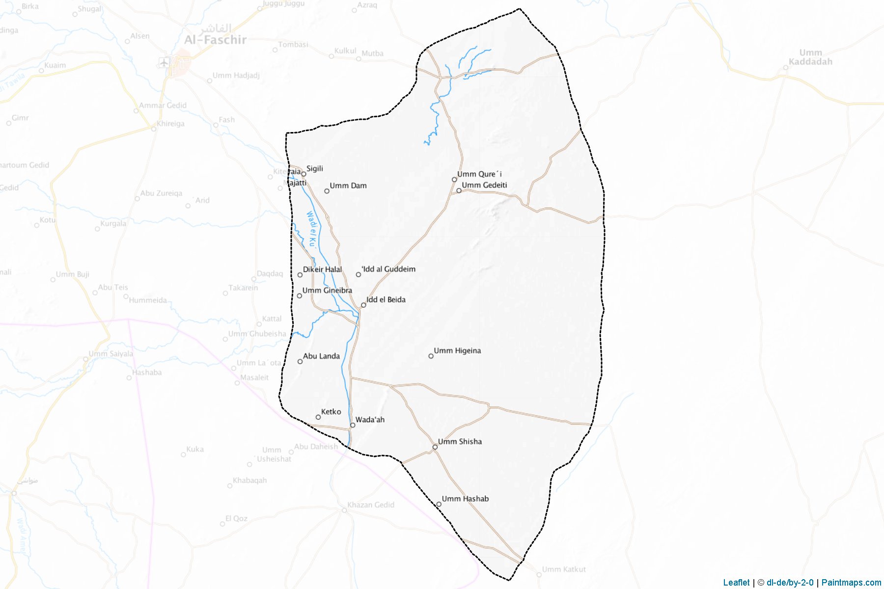 Kalmando (Shamal Darfor) Map Cropping Samples-1