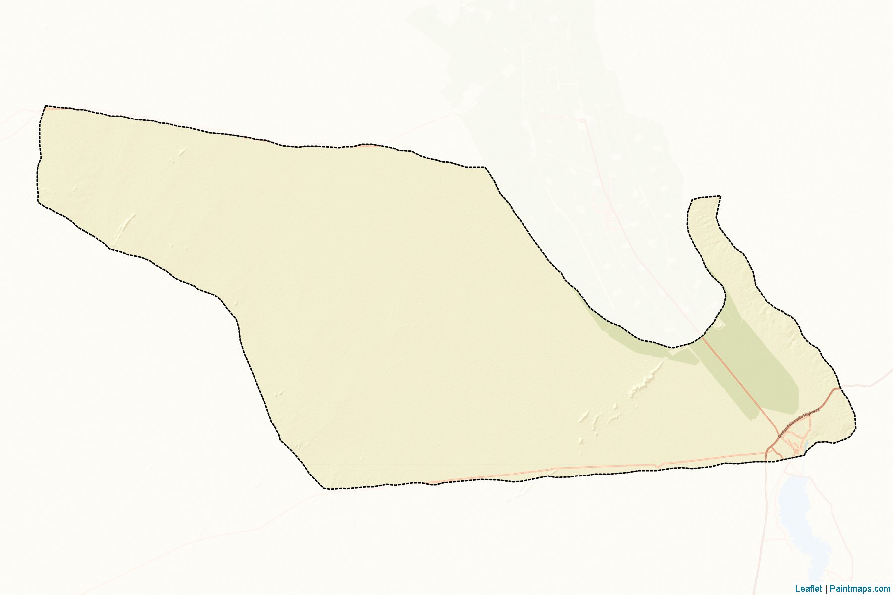 Muestras de recorte de mapas Khashm Ghirba (Kassala)-2