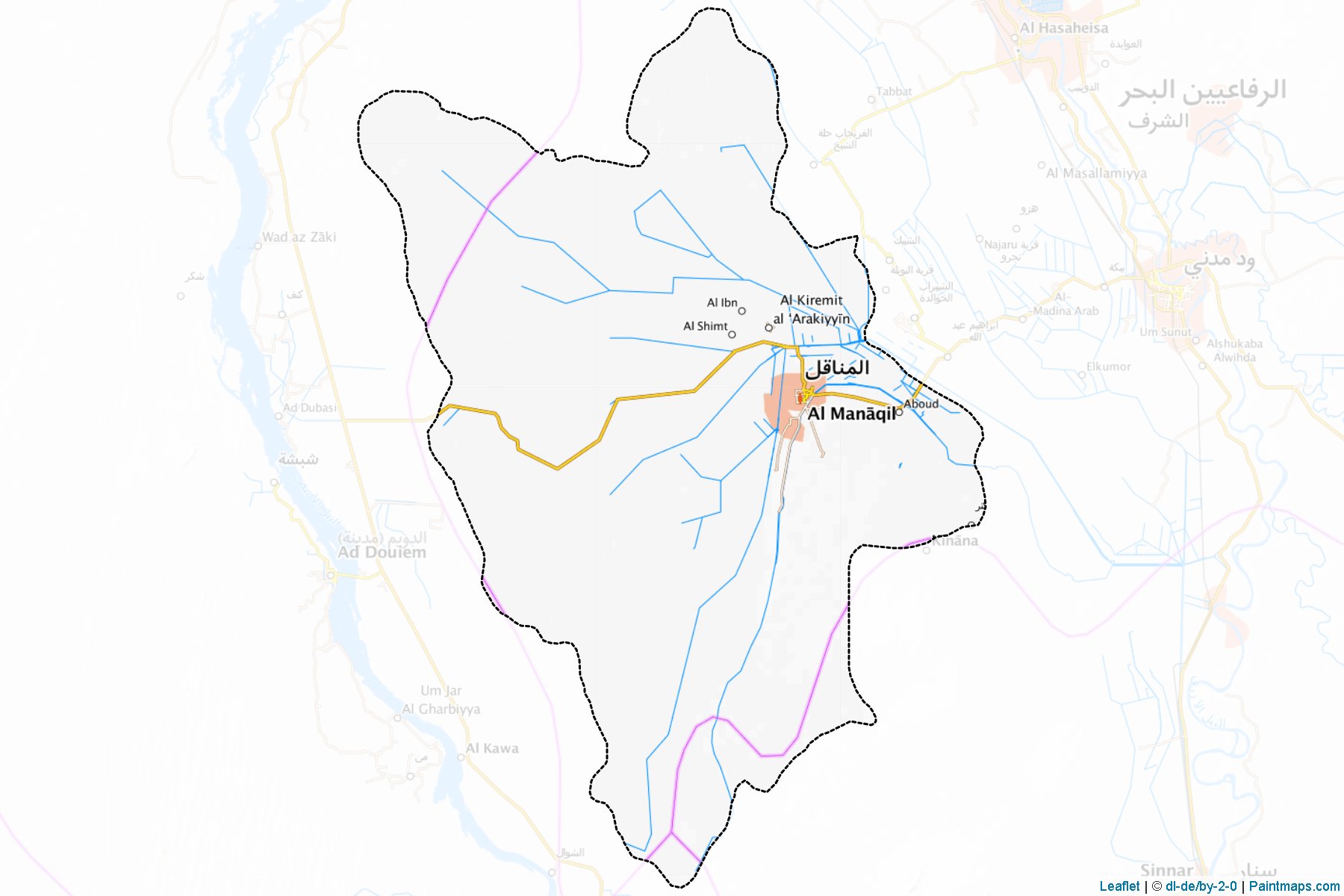 El Managil (Gezira) Map Cropping Samples-1