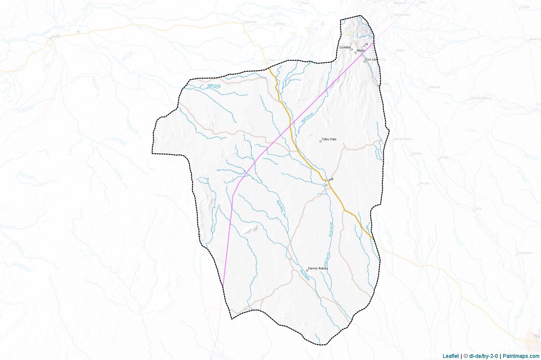 Kass (Janub Darfor) Map Cropping Samples-1