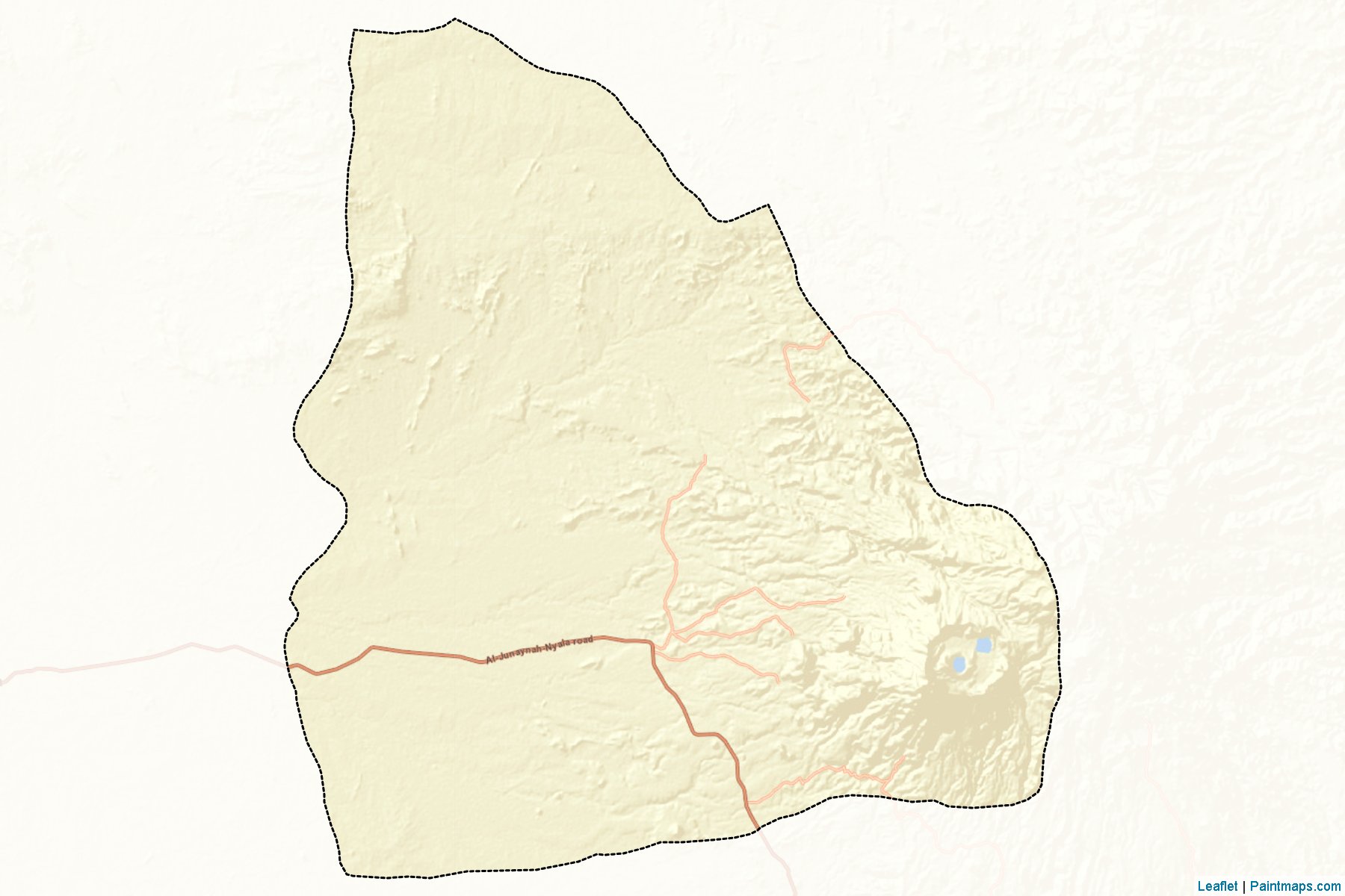 Muestras de recorte de mapas Nertiti (Central Darfur)-2