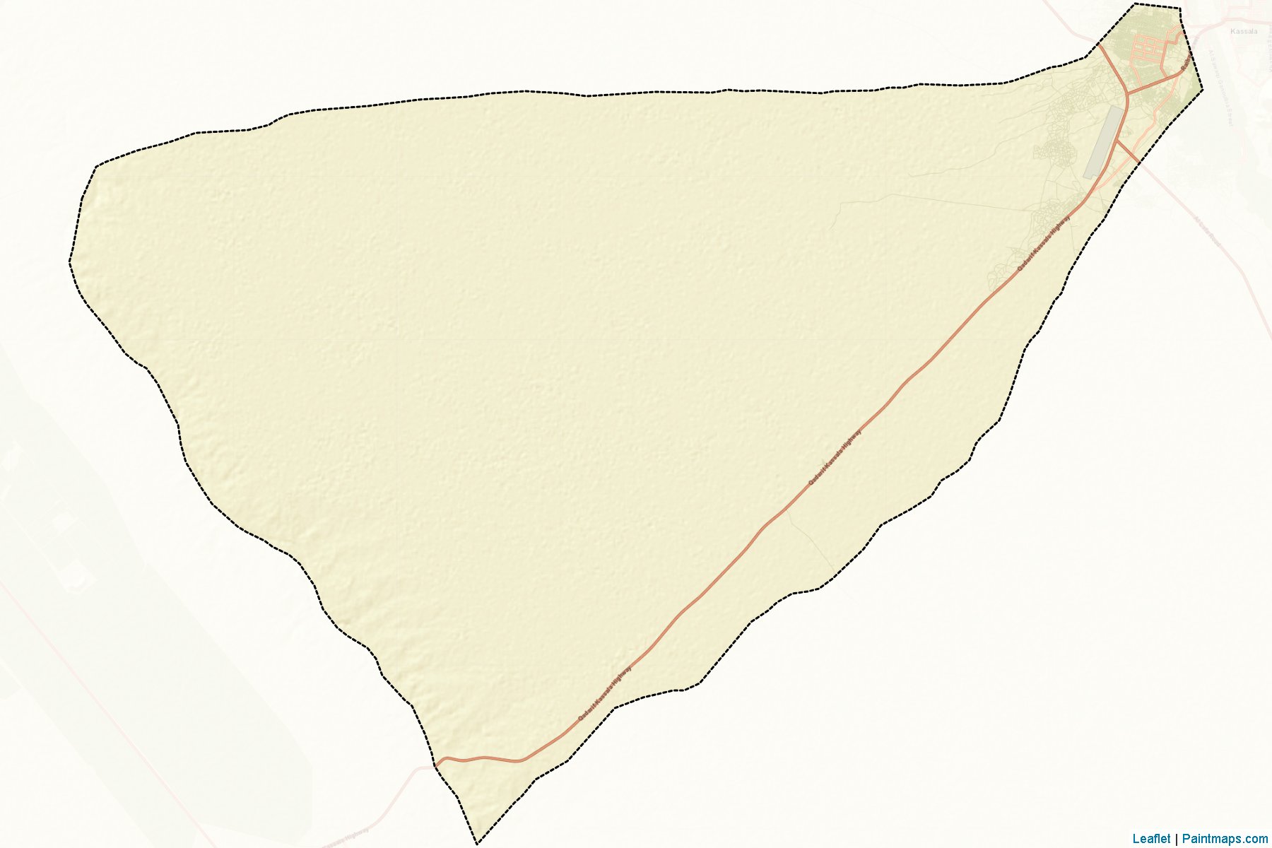 Muestras de recorte de mapas Western Kassala (Kassala)-2