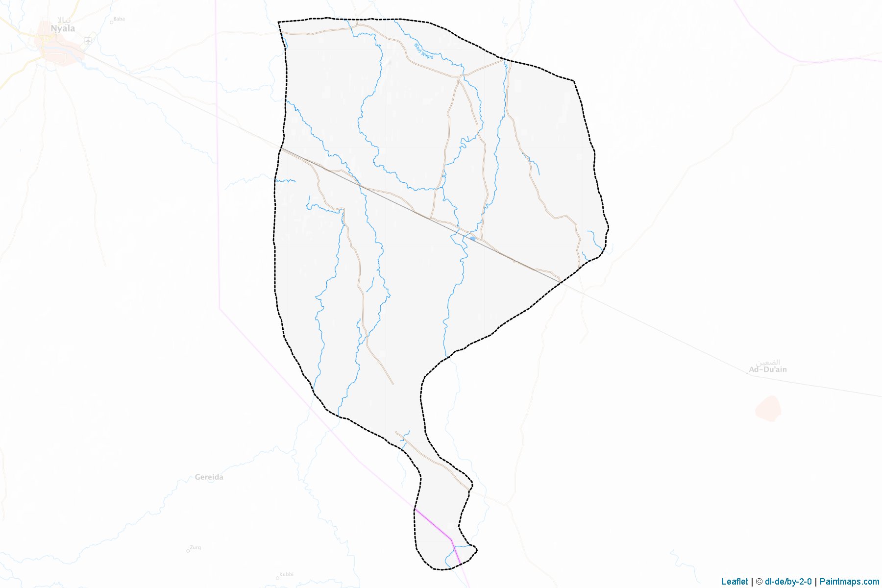 Yassin (Eastern Darfur) Haritası Örnekleri-1