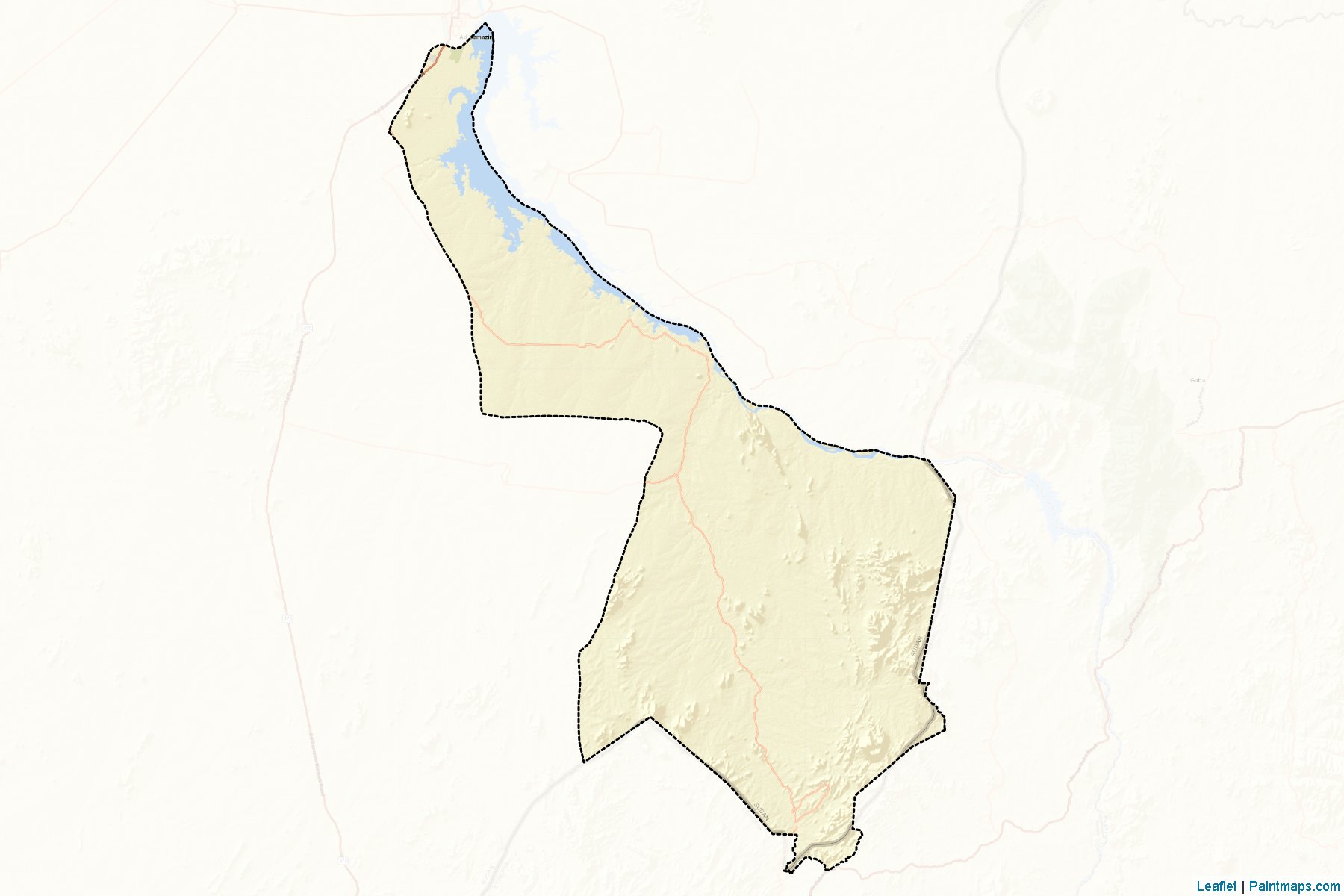 Muestras de recorte de mapas Geissan (Blue Nile)-2