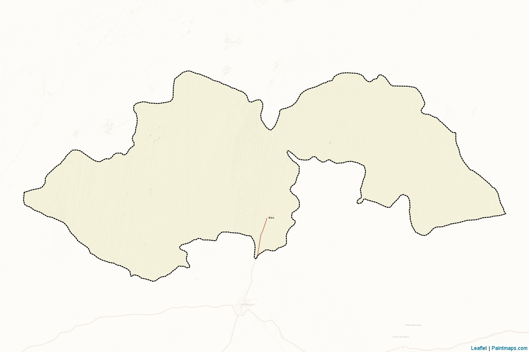 Bara (Shamal Kurdufan) Map Cropping Samples-2