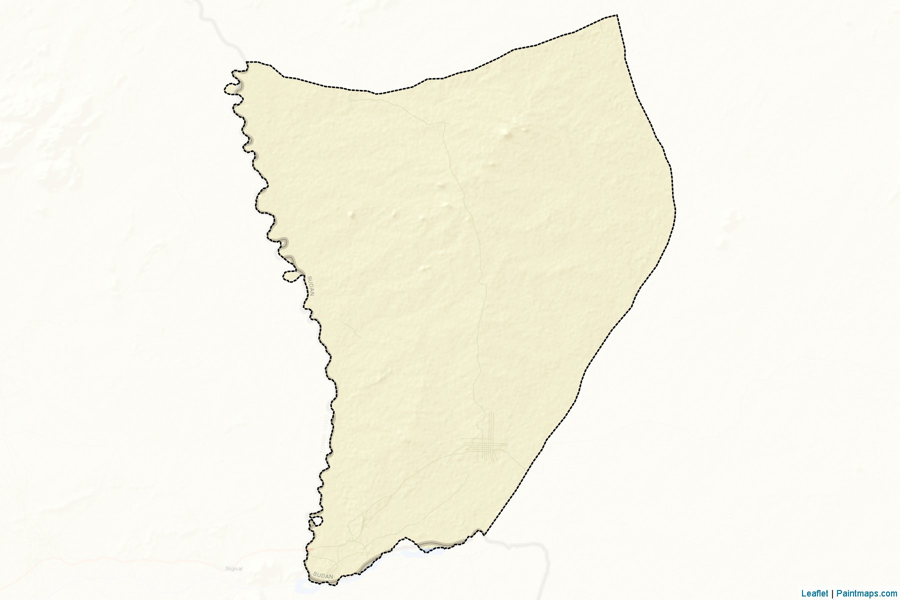 Muestras de recorte de mapas Foro Baranga (Western Darfur)-2