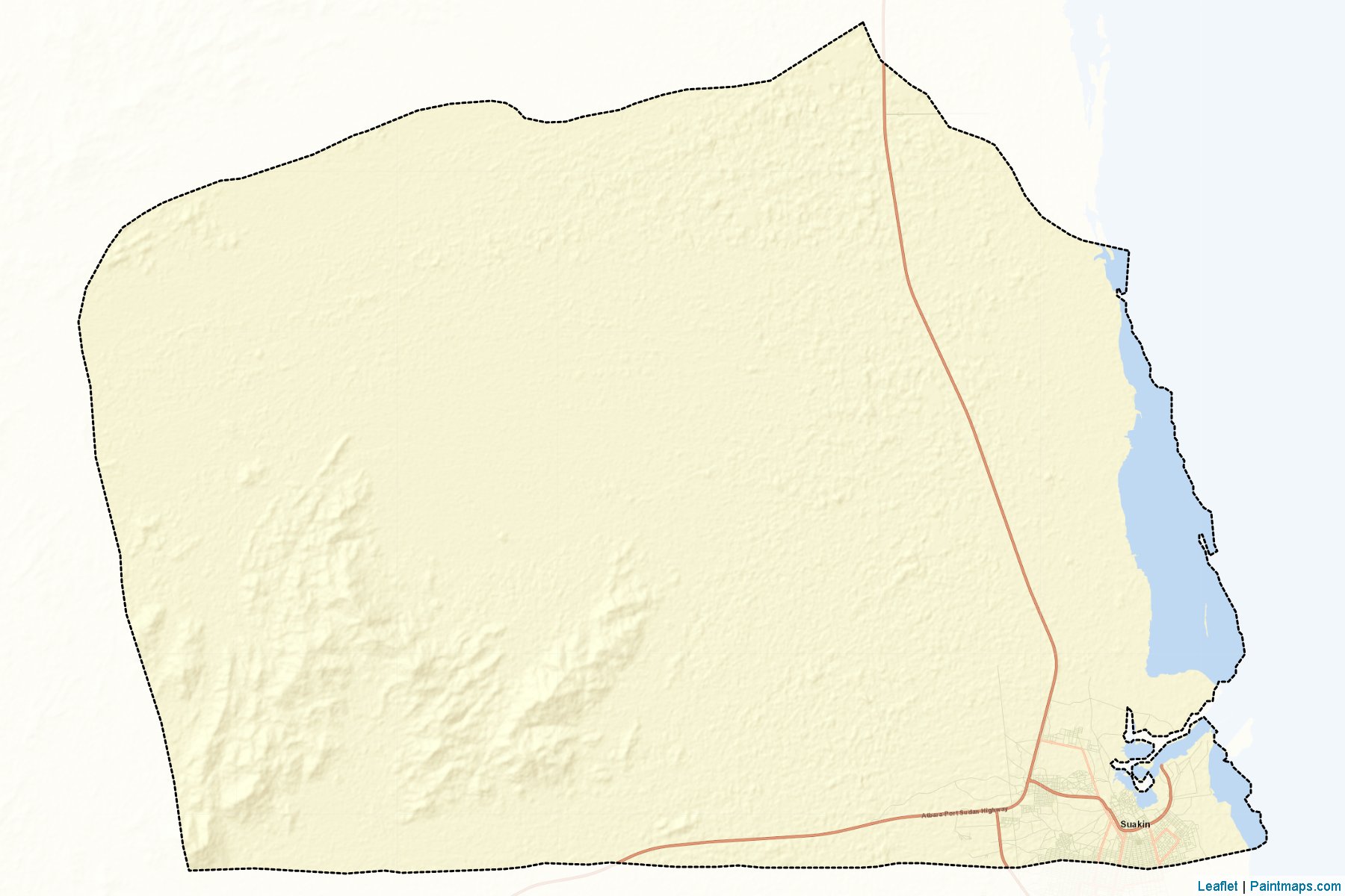 Muestras de recorte de mapas Suakin (Red Sea)-2