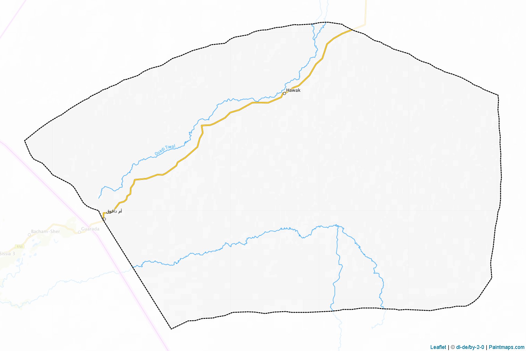 Um Dafug (Güney Darfur Eyaleti) Haritası Örnekleri-1