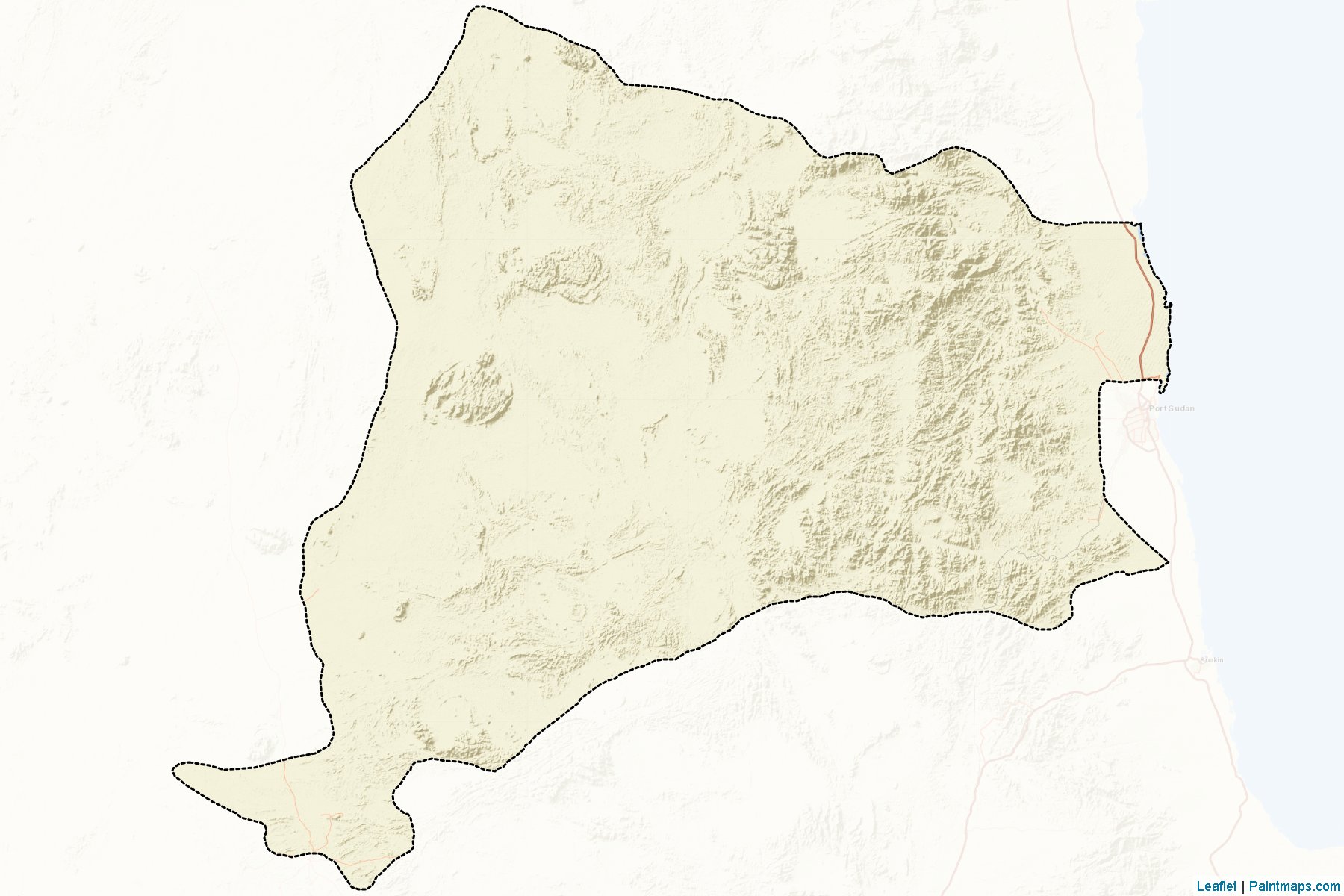 Muestras de recorte de mapas El Qaneb (Red Sea)-2