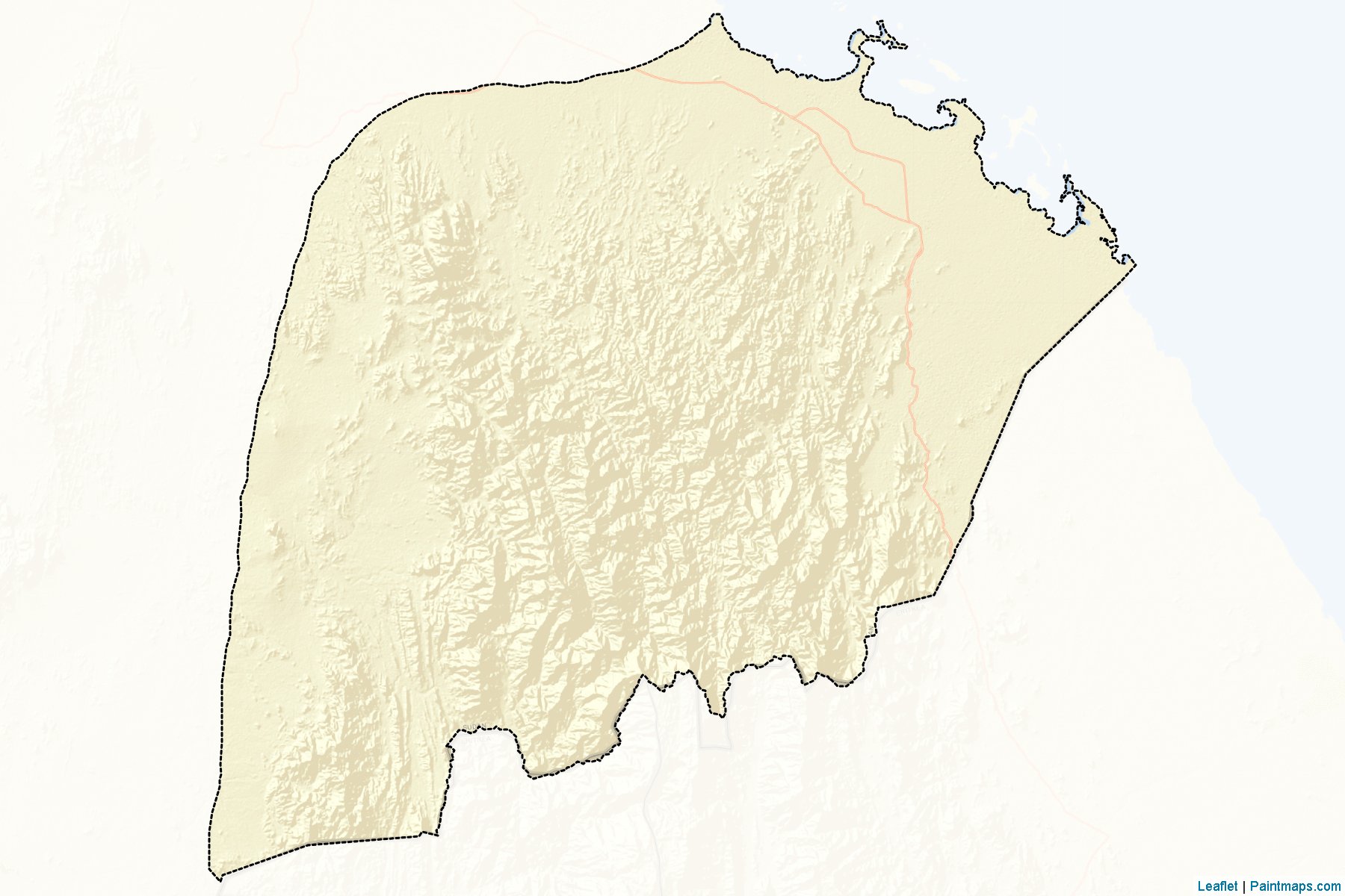 Muestras de recorte de mapas Agig (Red Sea)-2