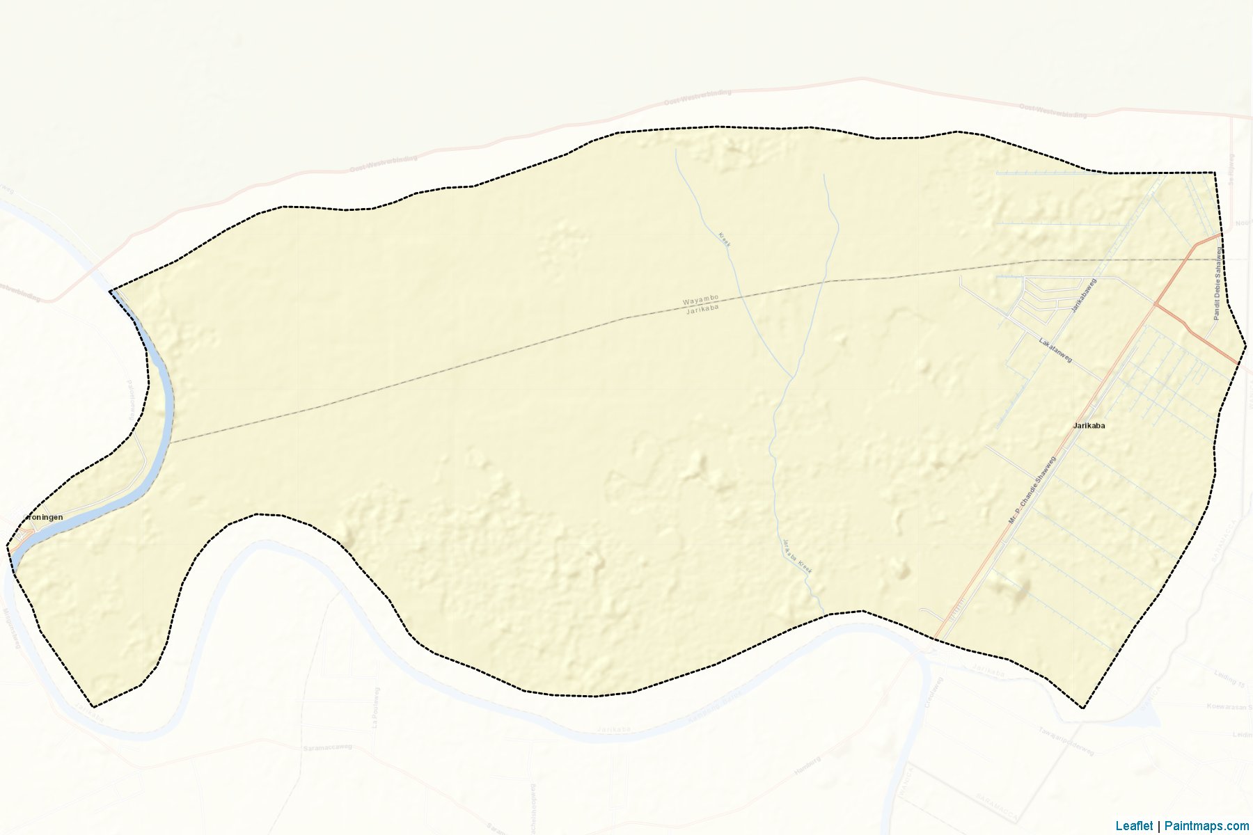 Jarikaba (Saramacca) Map Cropping Samples-2