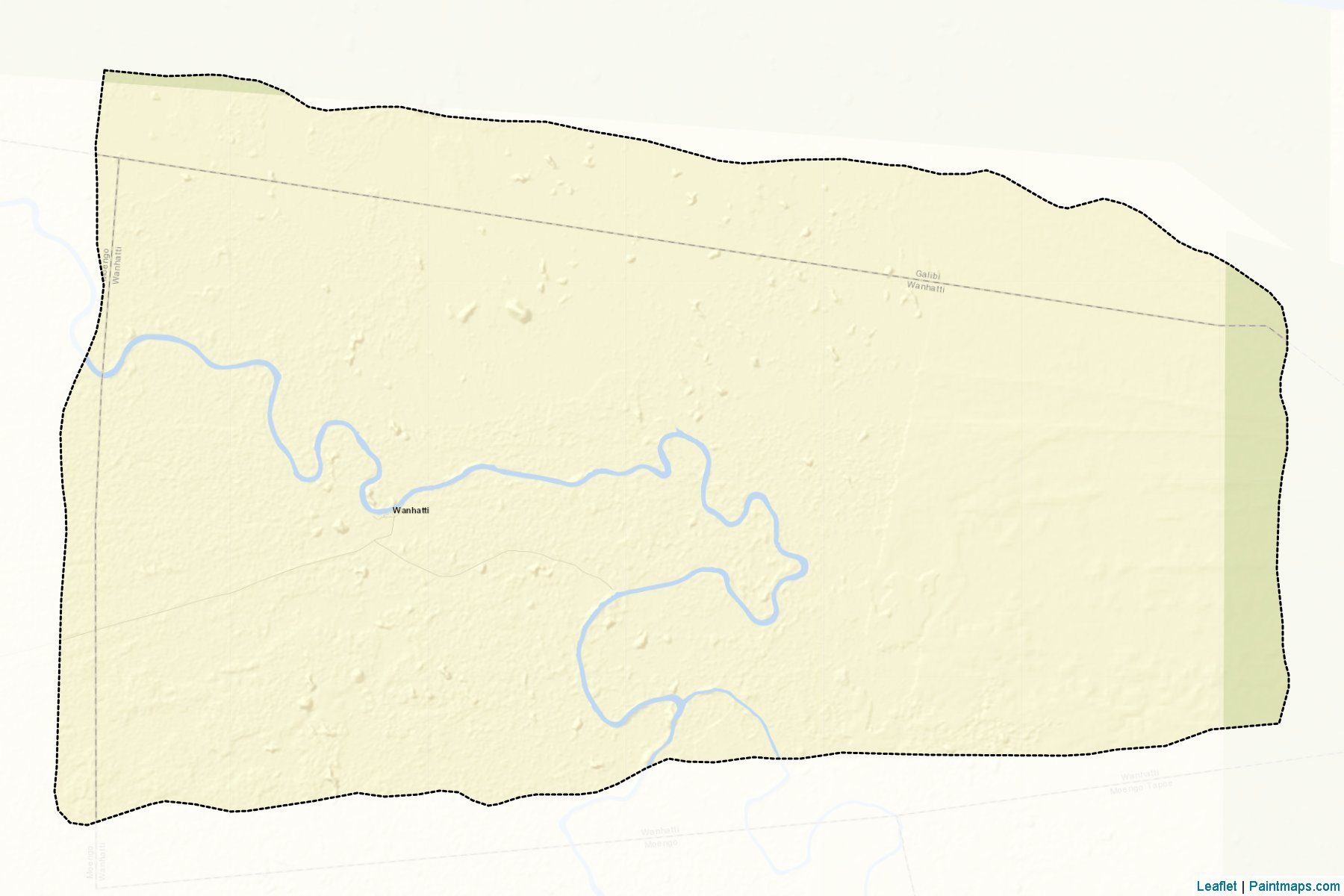 Muestras de recorte de mapas Wanhatti (Marowijne)-2