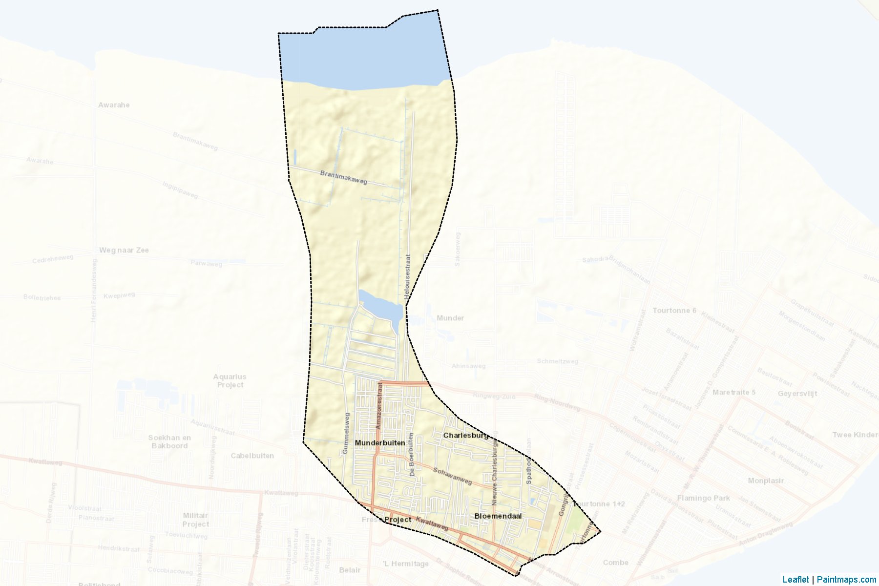 Rainville (Paramaribo) Map Cropping Samples-2