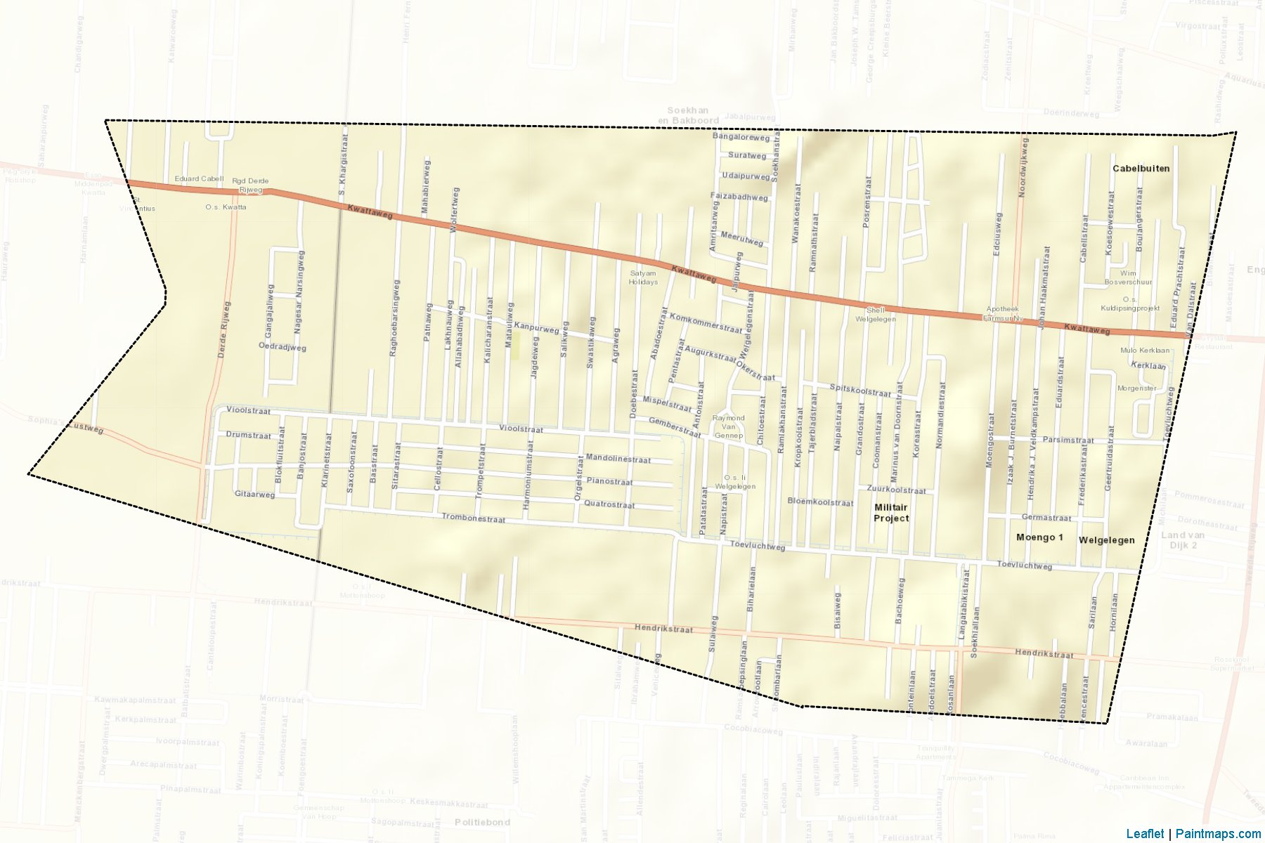 Muestras de recorte de mapas Welgelegen (Paramaribo)-2