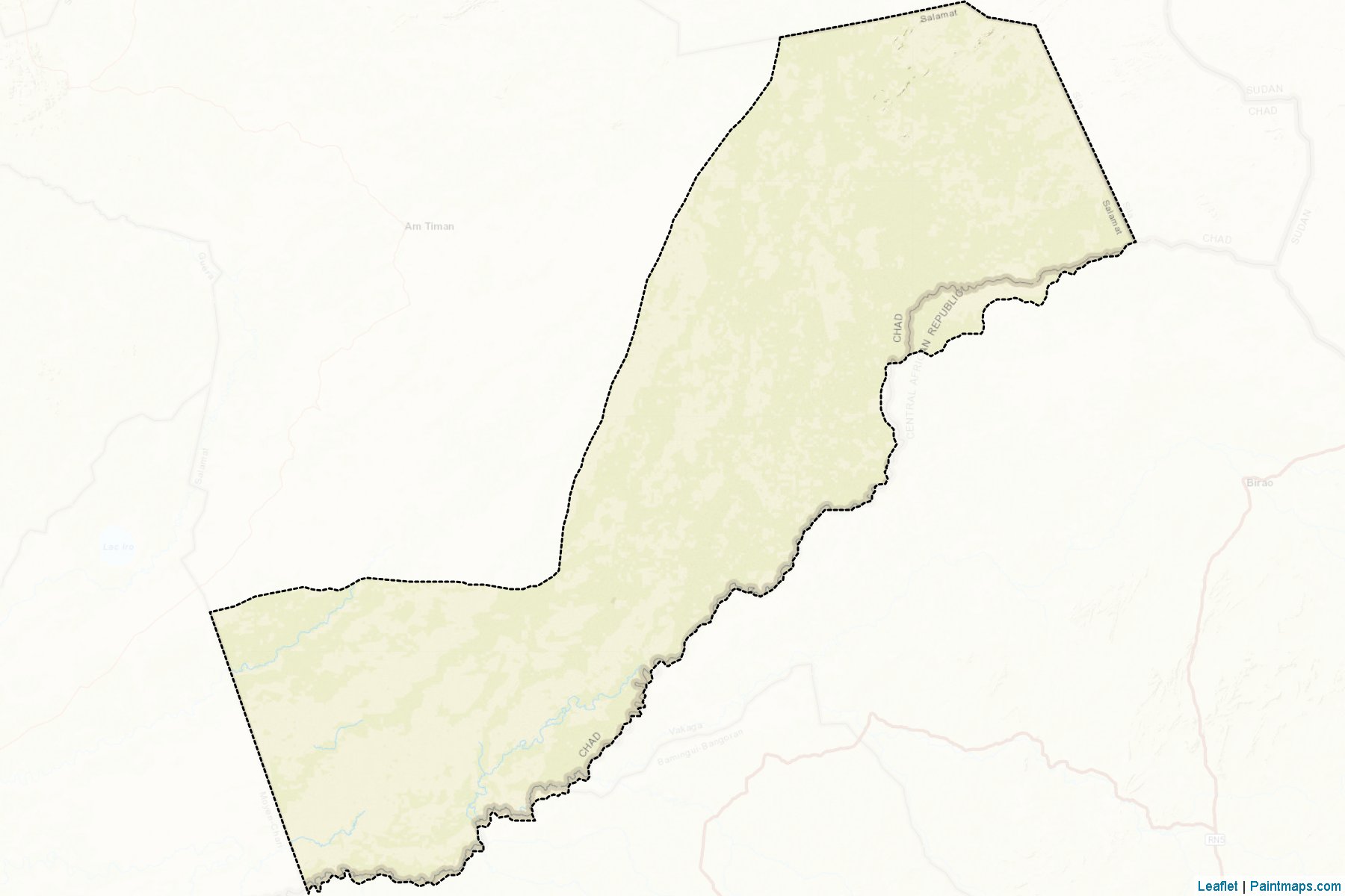 Haraze Mangueigne (Salamat Region) Map Cropping Samples-2