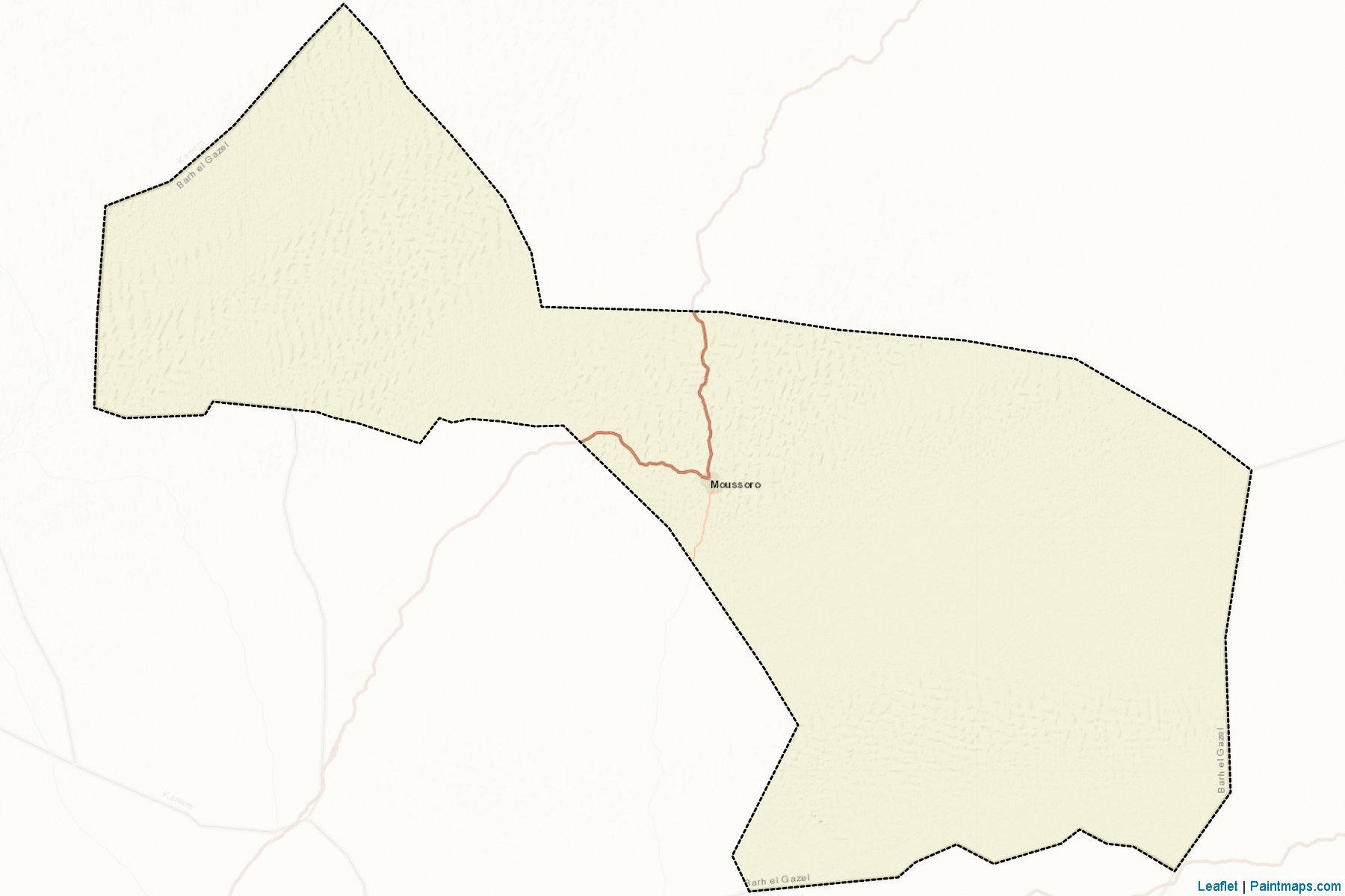 Muestras de recorte de mapas Barh-El-Gazel Sud (Barh-El-Gazel)-2