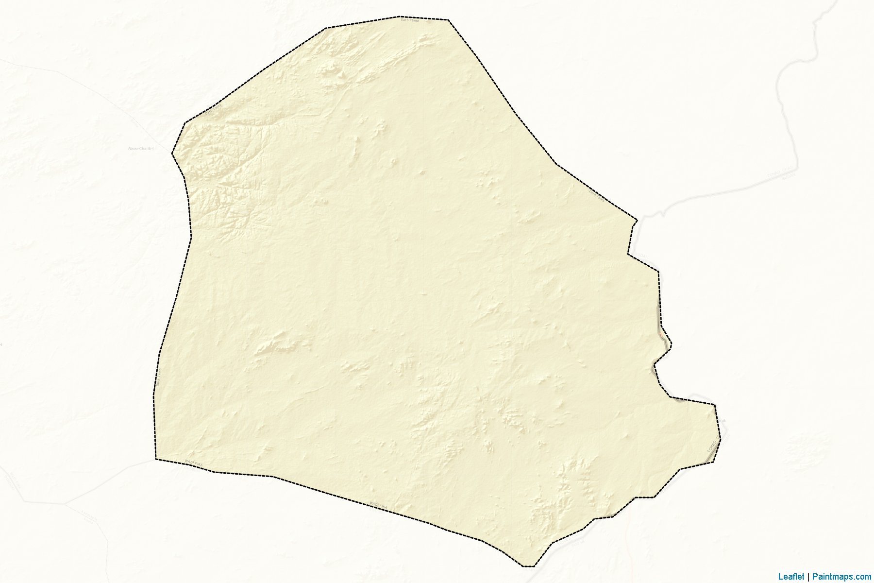 Dar Tama (Wadi Fira Region) Map Cropping Samples-2