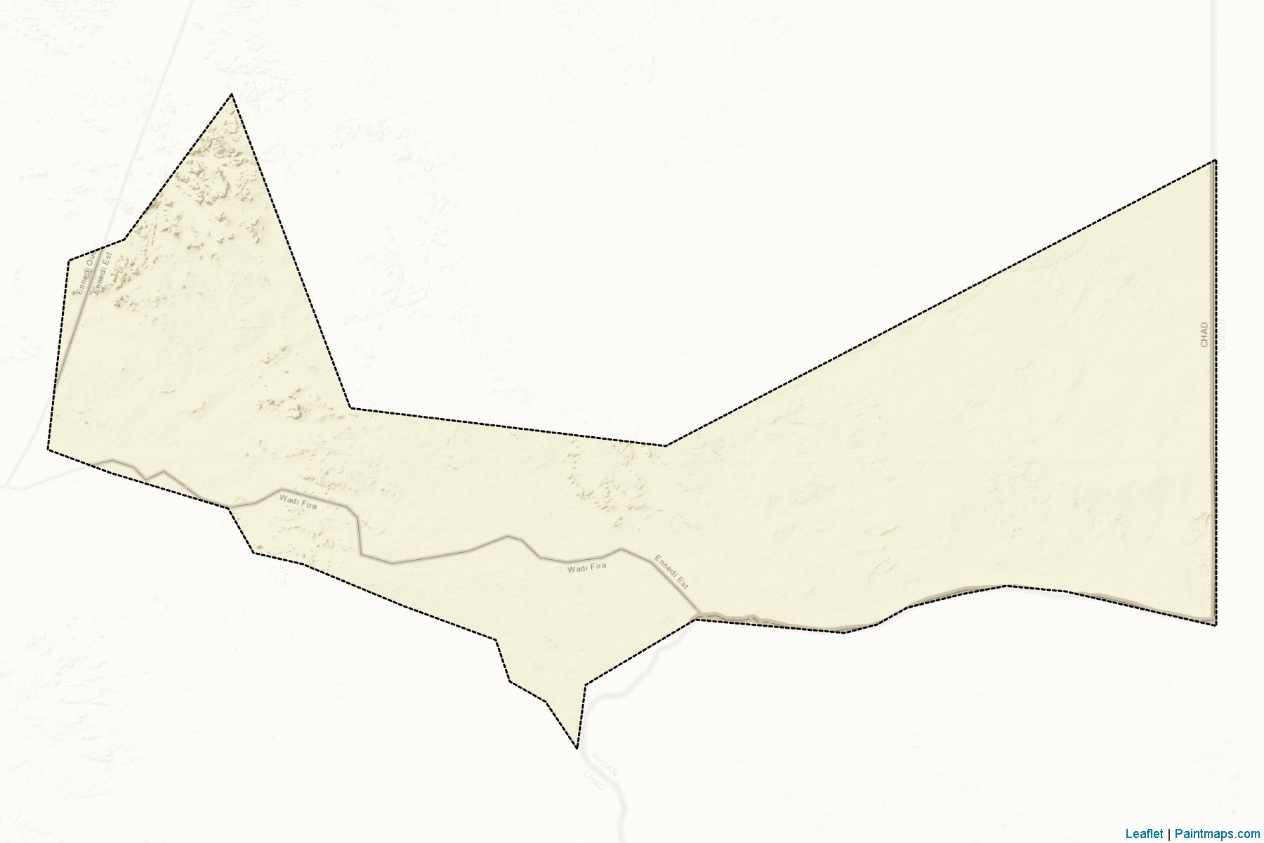 Muestras de recorte de mapas Wadi Hawar (Ennedi Est)-2