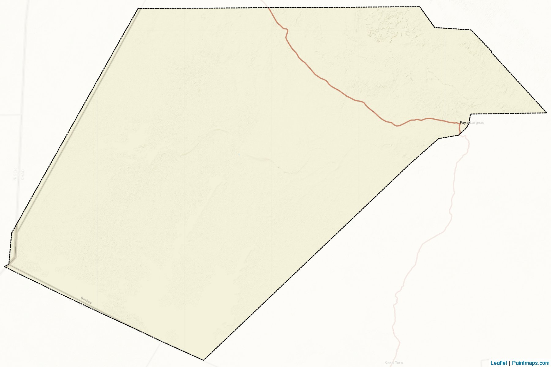 Muestras de recorte de mapas Borkou Yala (Borkou)-2