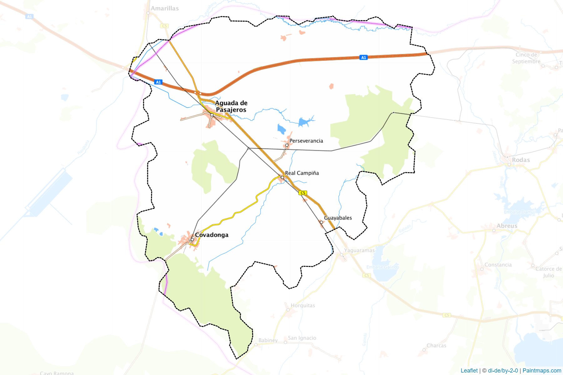 Muestras de recorte de mapas Aguada De Pasajeros (Cienfuegos)-1