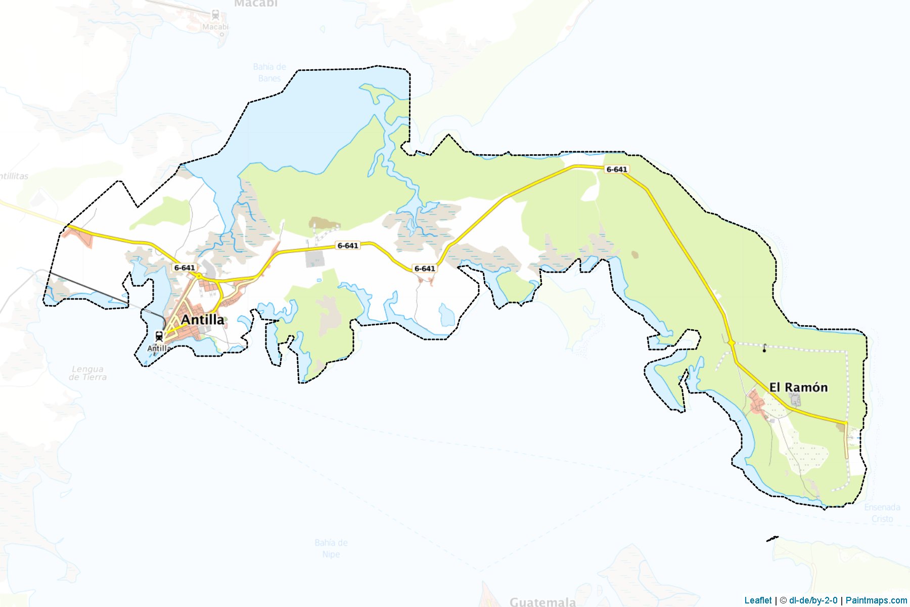 Muestras de recorte de mapas Antilla (Holguin)-1