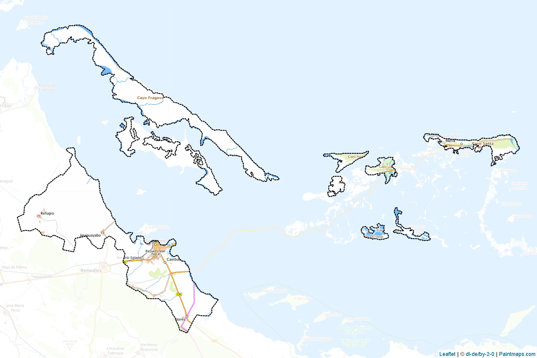 Caibarién (Villa Clara) Map Cropping Samples-1