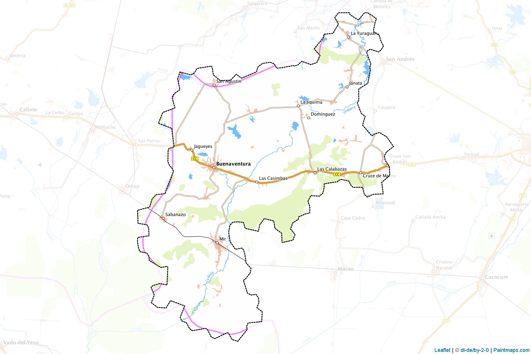 Muestras de recorte de mapas Calixto Garcia (Holguin)-1