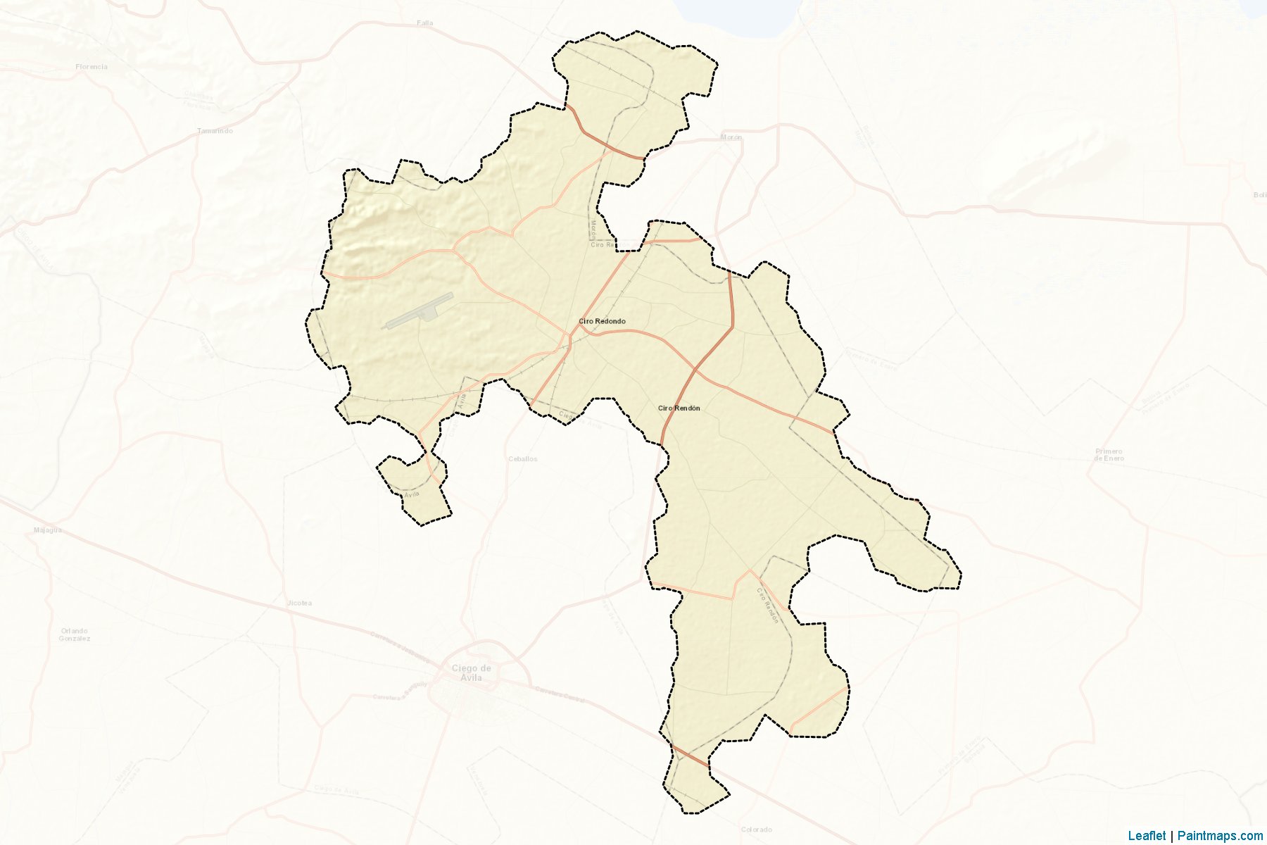 Muestras de recorte de mapas Ciro Redondo (Ciego de Ávila)-2