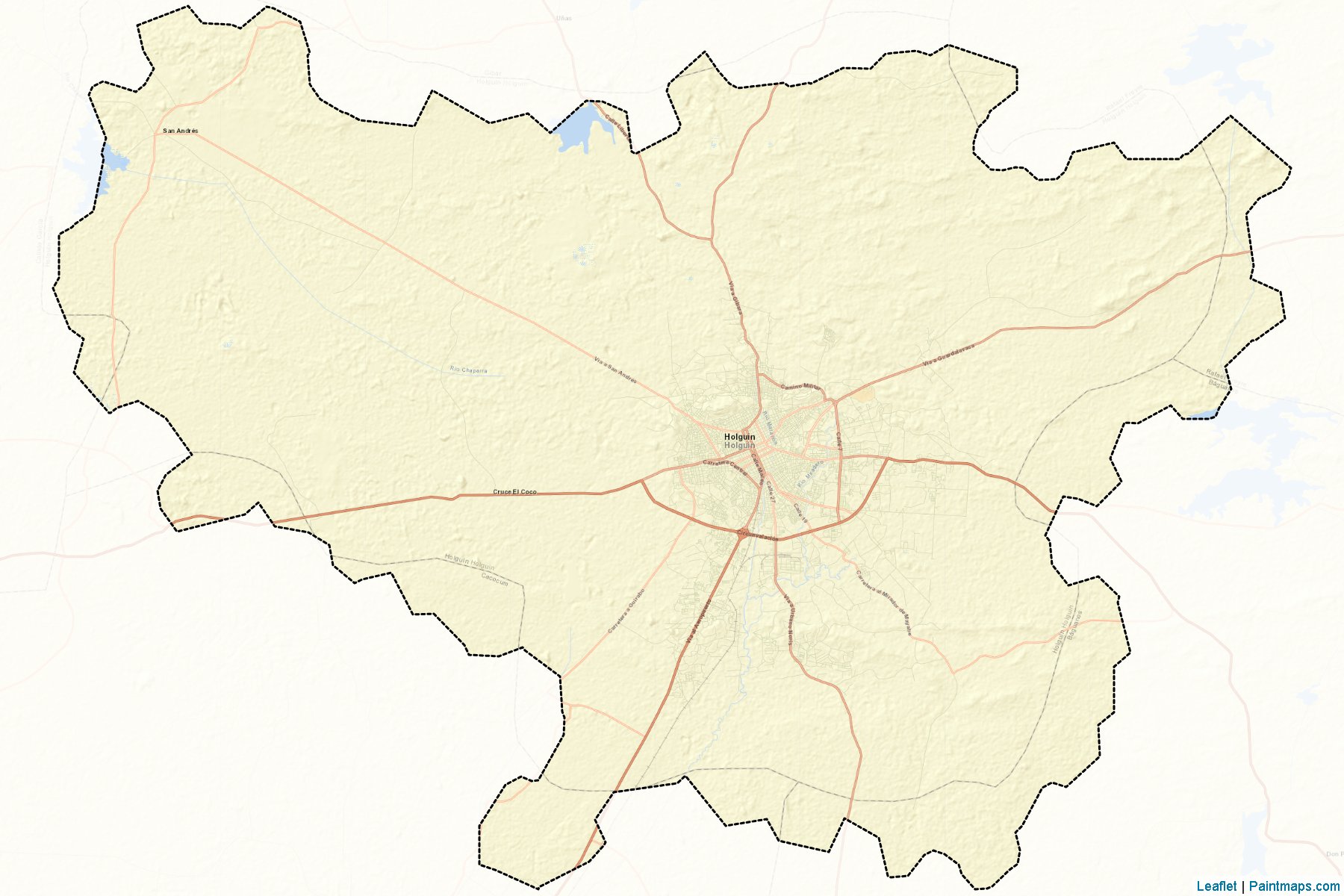 Muestras de recorte de mapas Holguin (Holguin)-2