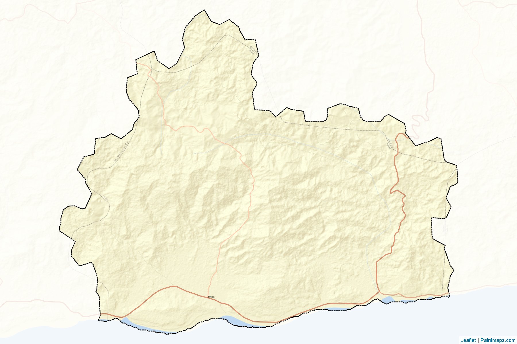 Muestras de recorte de mapas Imias (Guantanamo)-2