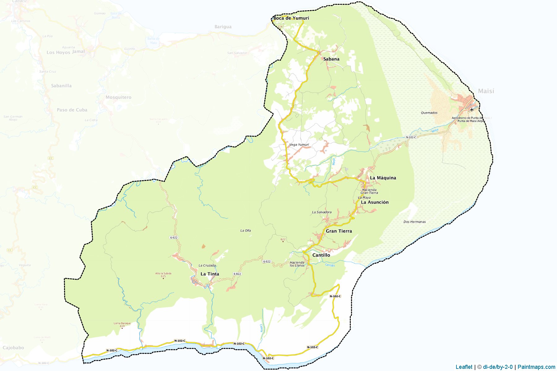 Maisí (Guantánamo) Map Cropping Samples-1