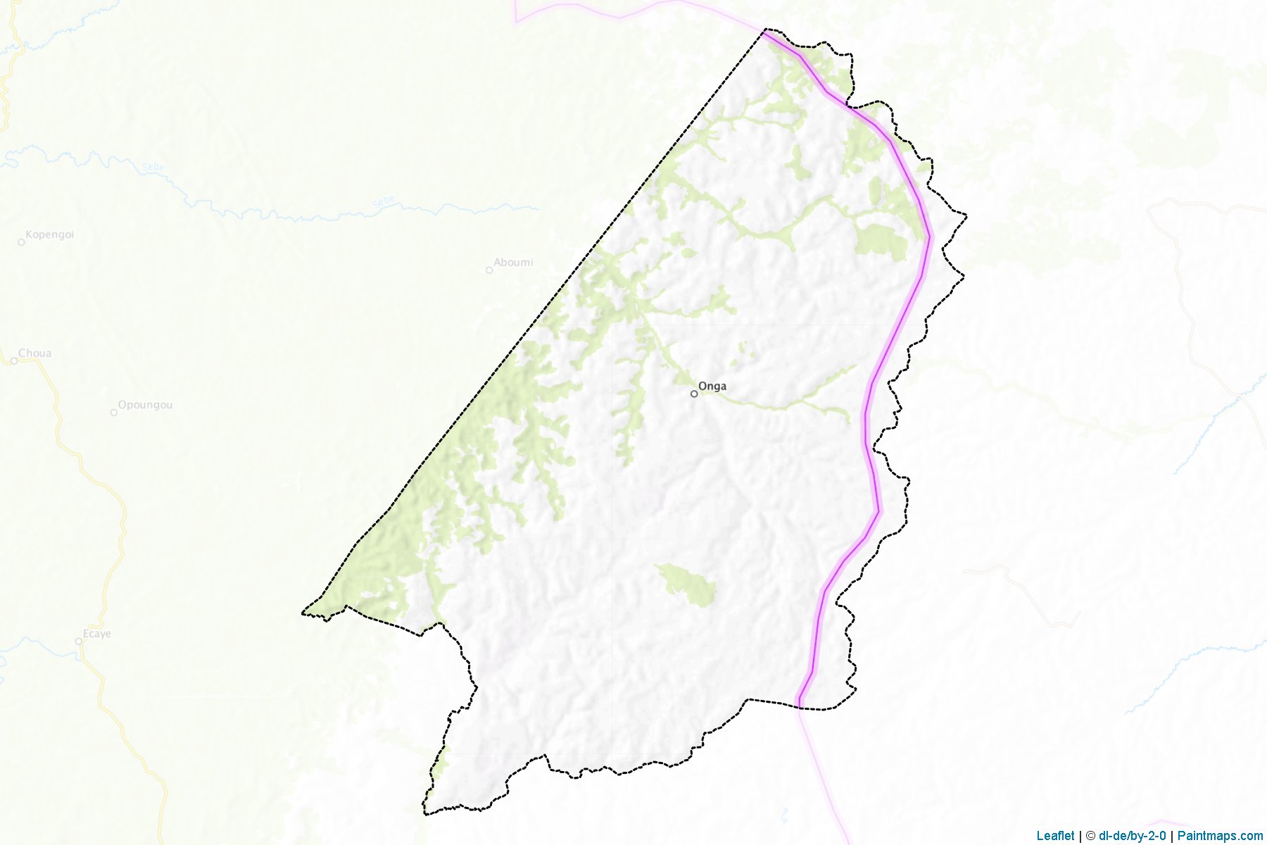 Djoué (Haut-Ogooué Province) Map Cropping Samples-1