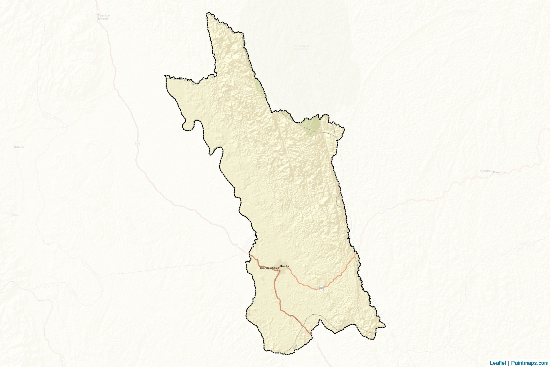 Douya-Onoye (Ngouni Province) Map Cropping Samples-2