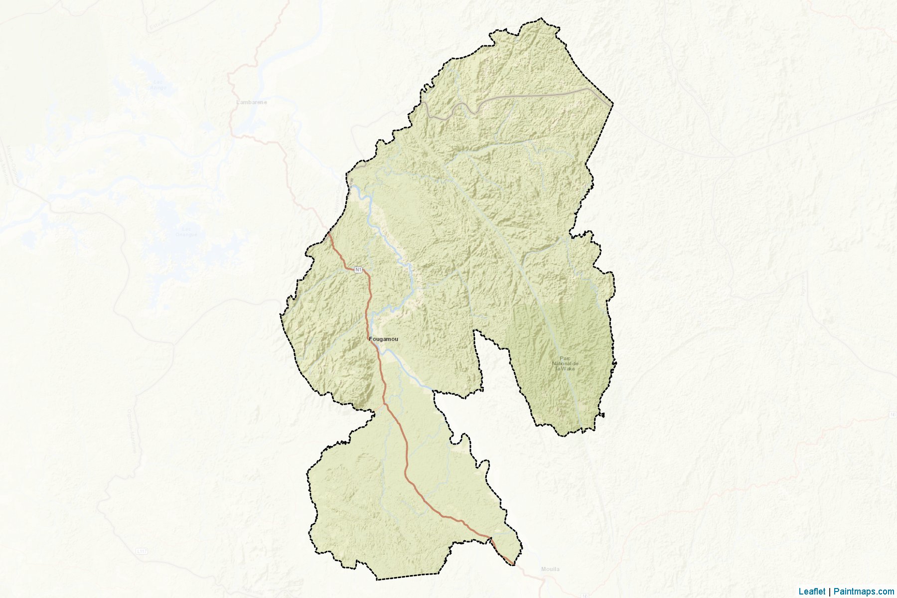 Tsamba-Magotsi (Ngouni Province) Map Cropping Samples-2