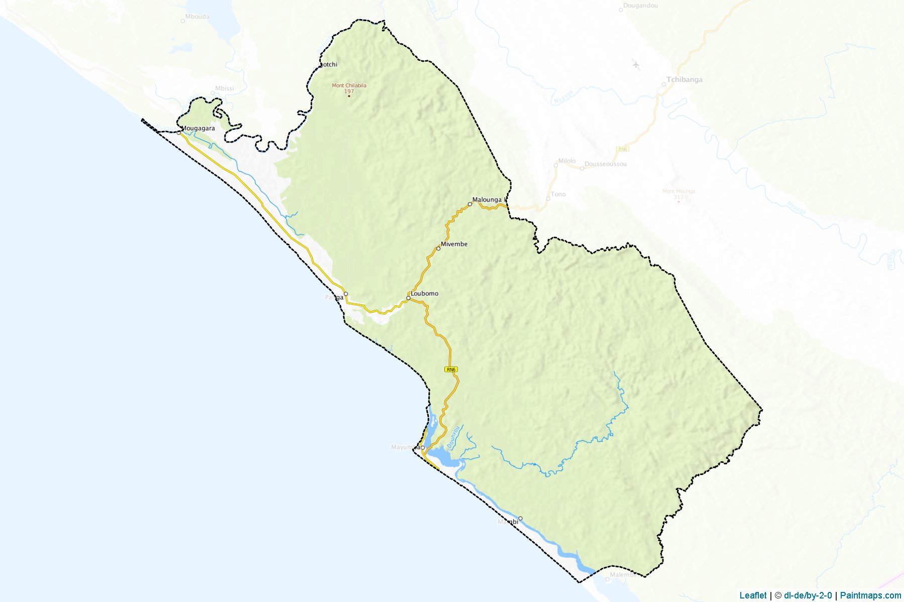 Basse-Banio Department (Nyanga Province) Map Cropping Samples-1