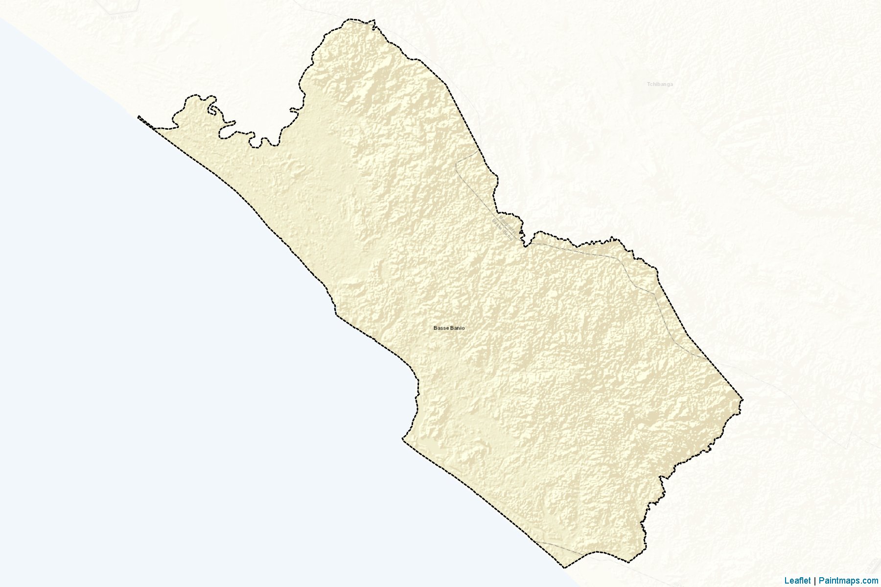 Basse-Banio Department (Nyanga Province) Map Cropping Samples-2